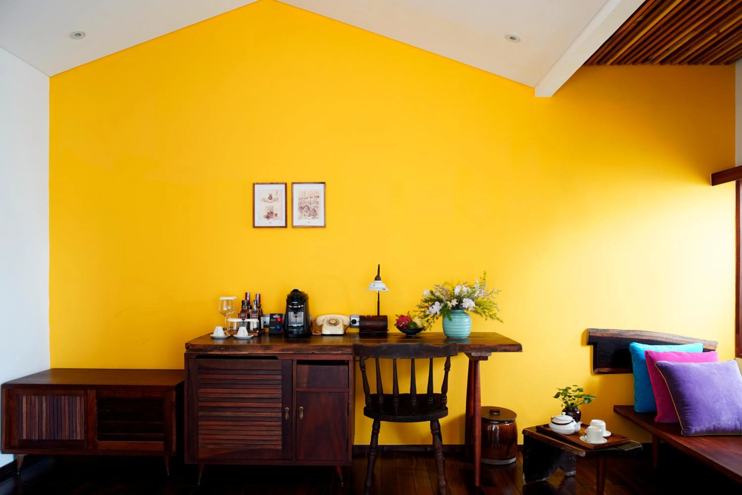 Seating area in The Myst Dong Khoi