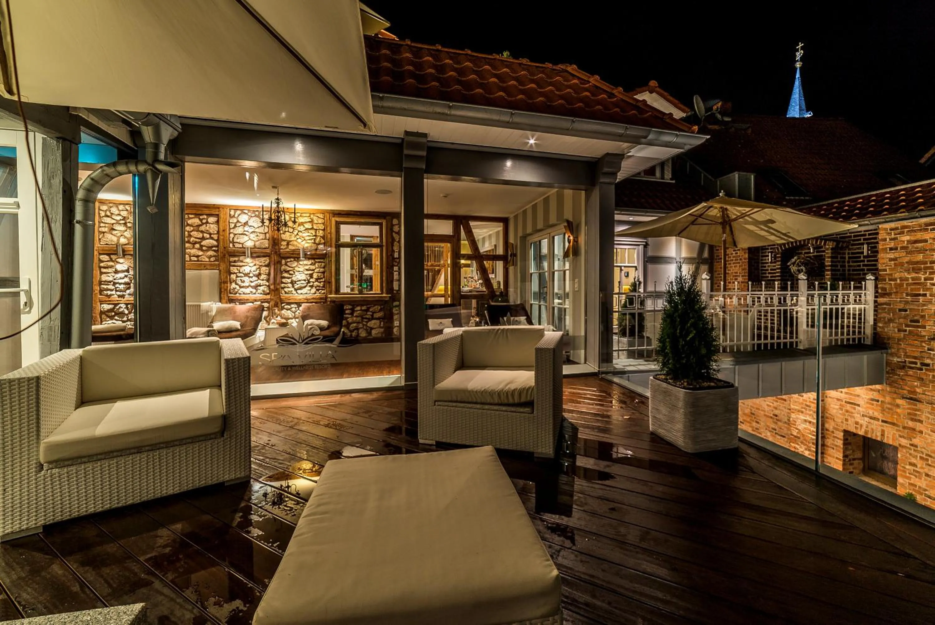 Balcony/Terrace in Hotel SPA VILLA Beauty & Wellness Resort