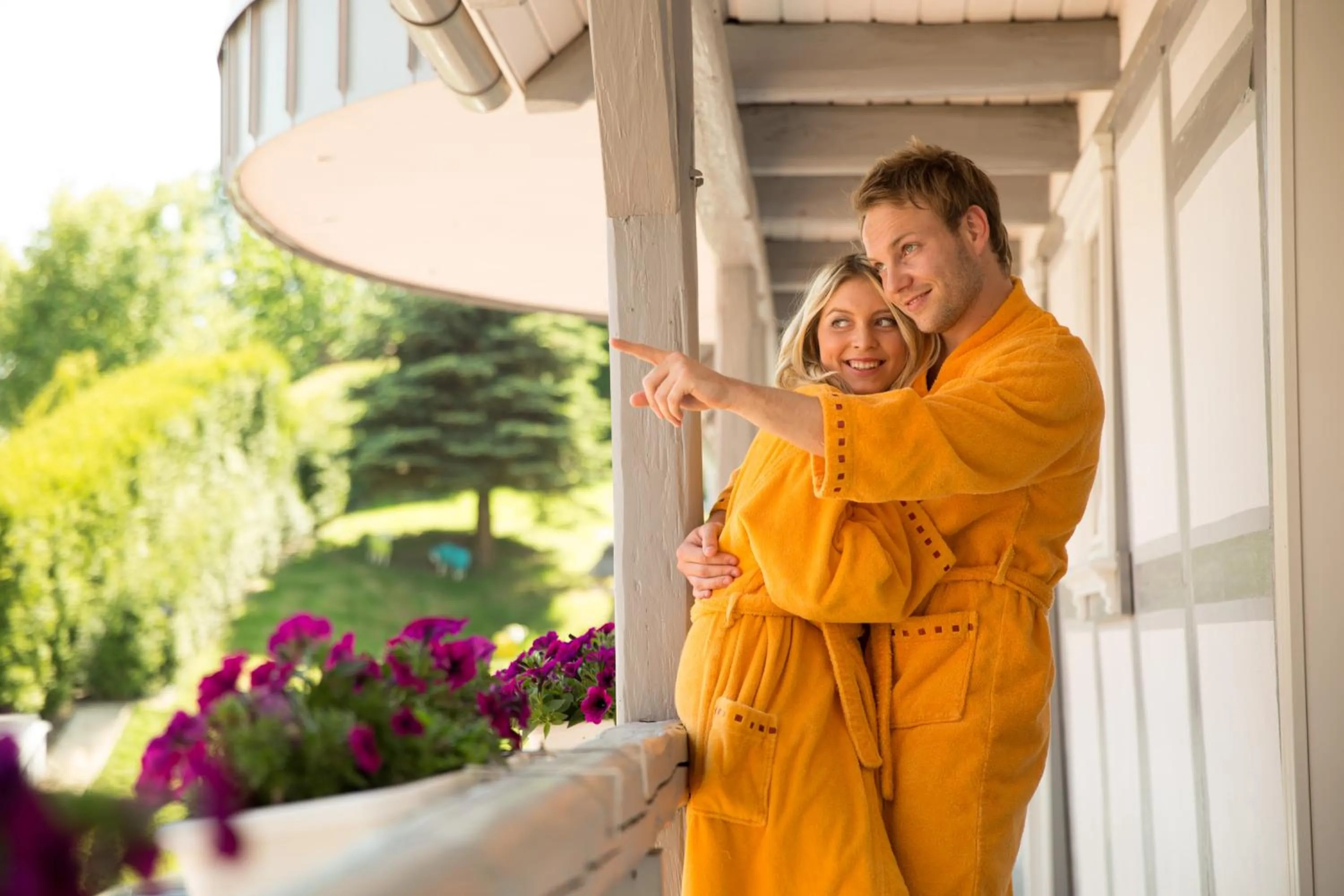 Balcony/Terrace in Hotel SPA VILLA Beauty & Wellness Resort