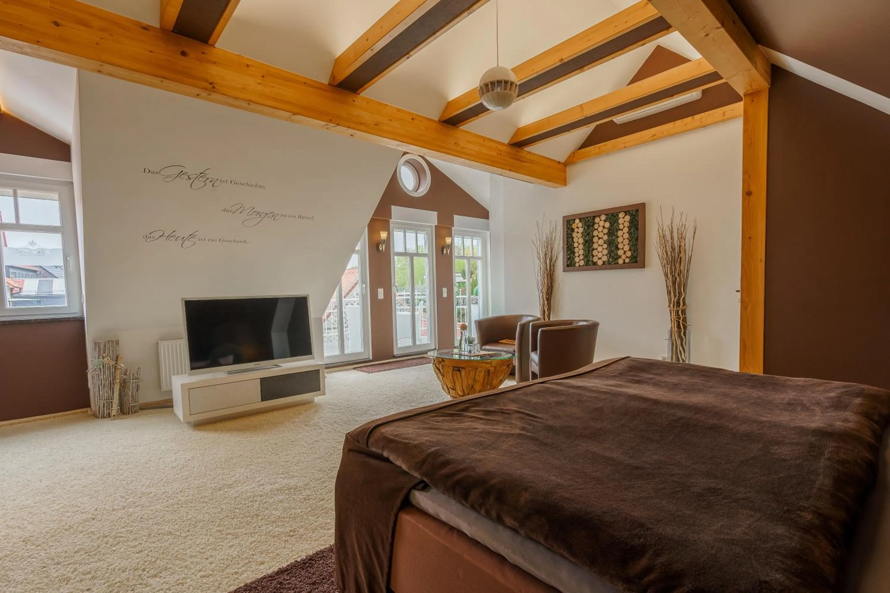 Bed in Hotel SPA VILLA Beauty & Wellness Resort