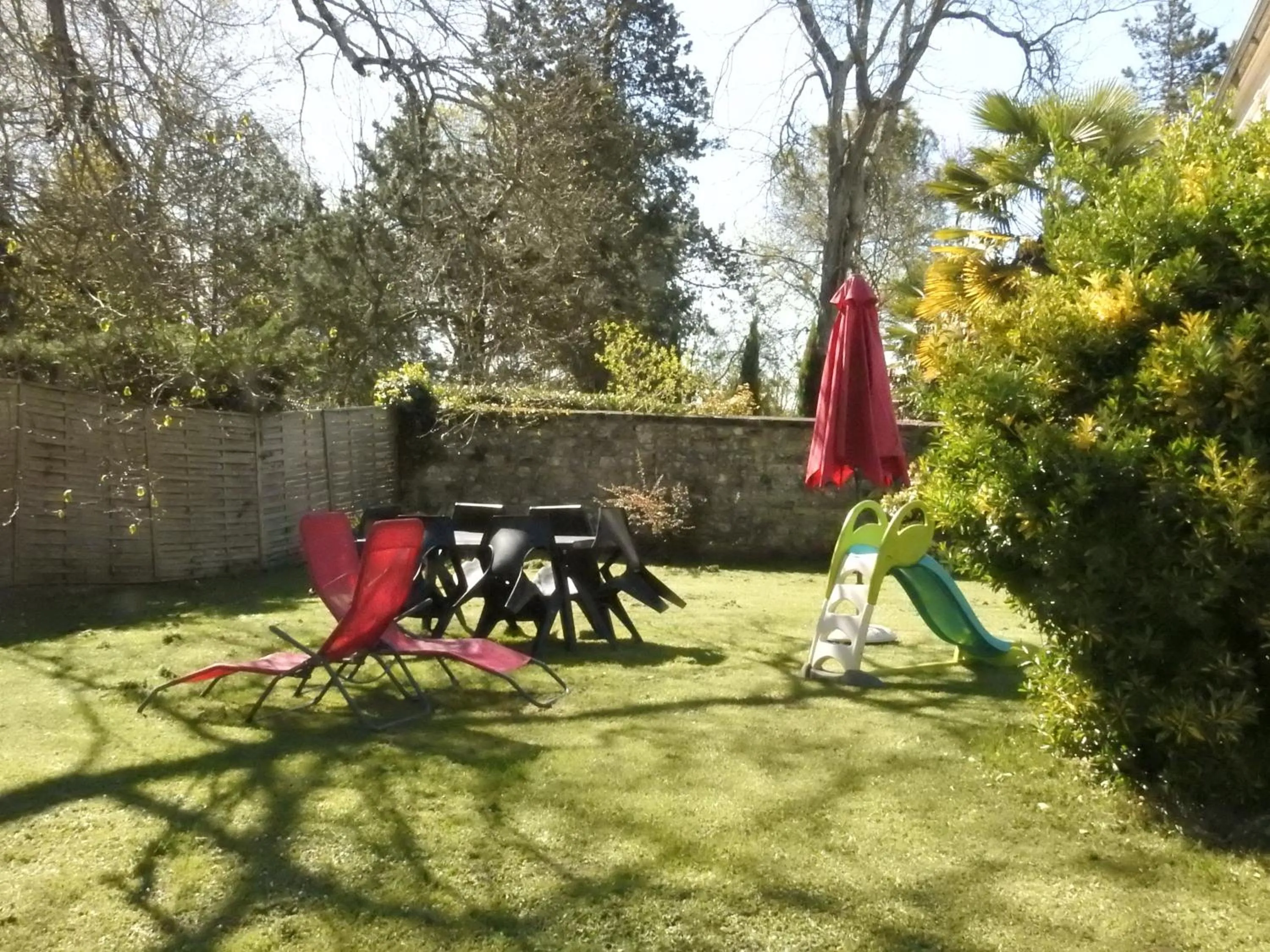 Garden in Les Demeures de la Laigne