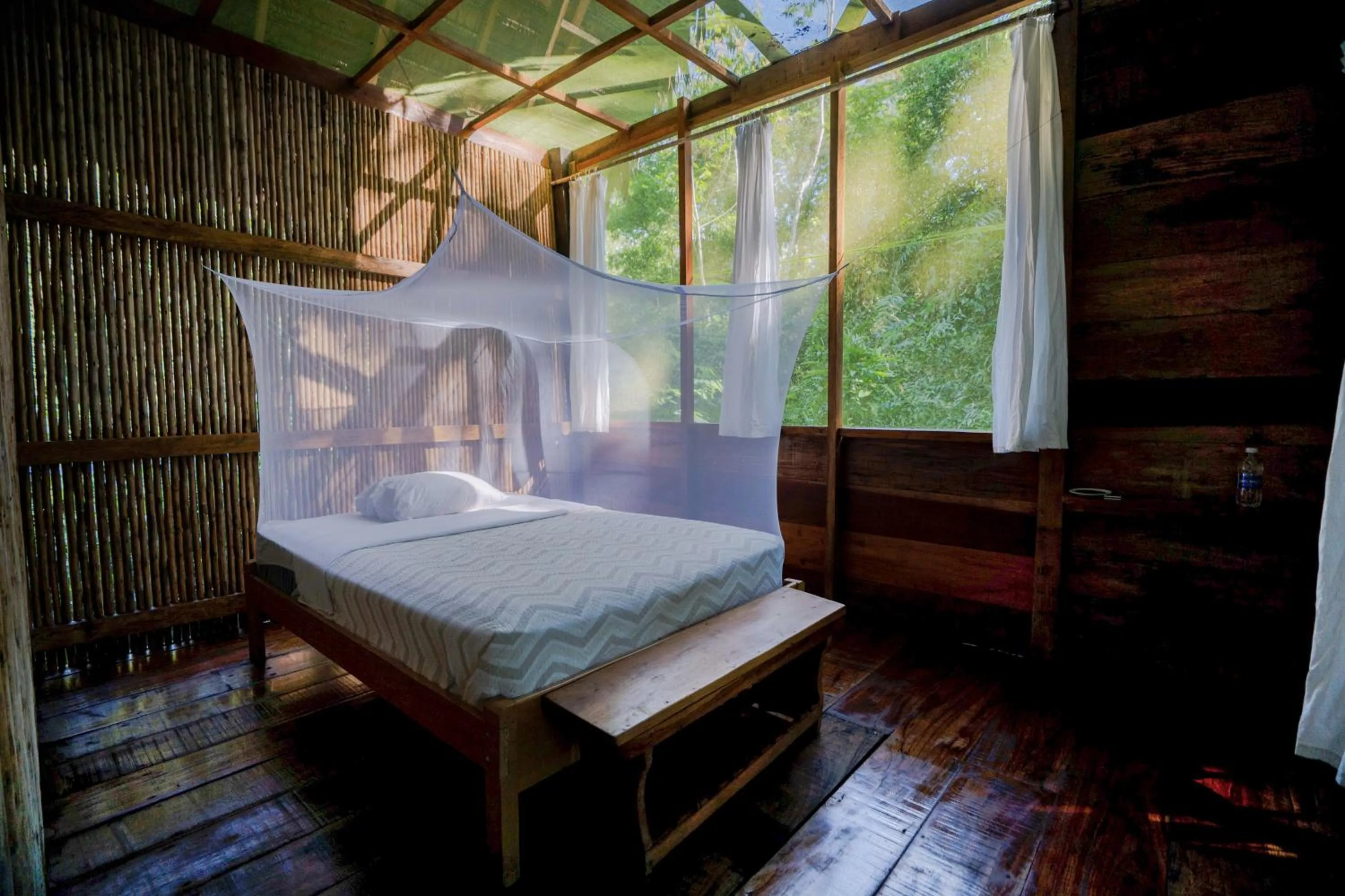 Bed in Ämak Iquitos Ecolodge - All Inclusive