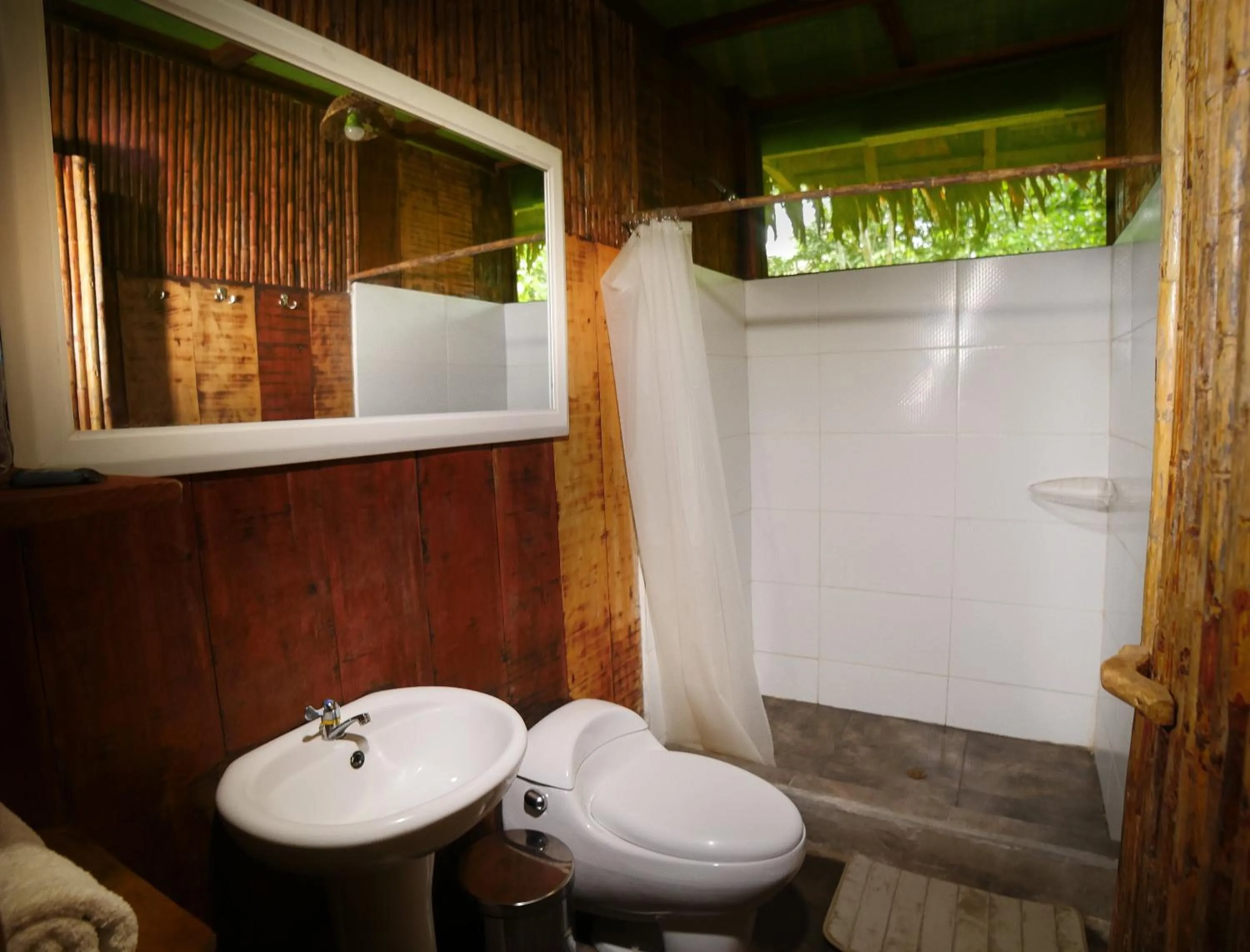 Bathroom in Ämak Iquitos Ecolodge - All Inclusive