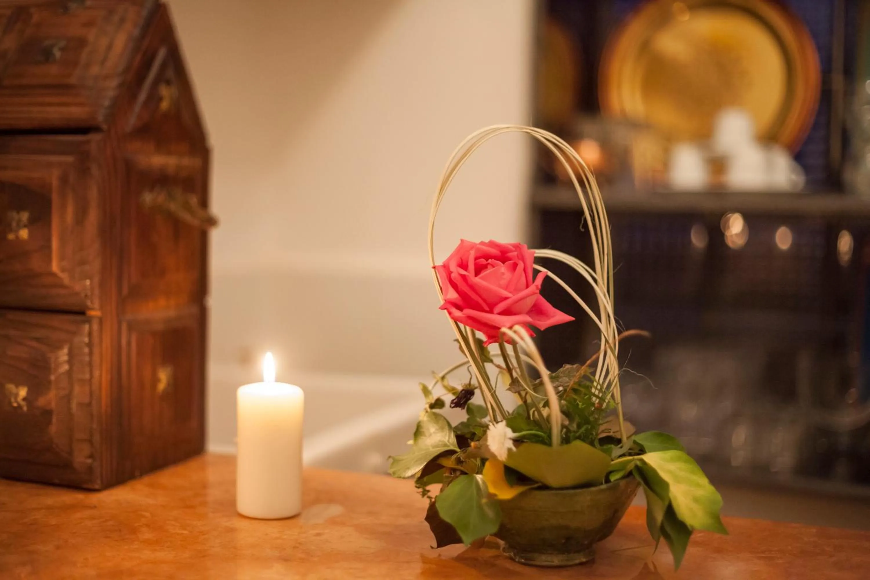 Decorative detail in Villa Pomme d'Or