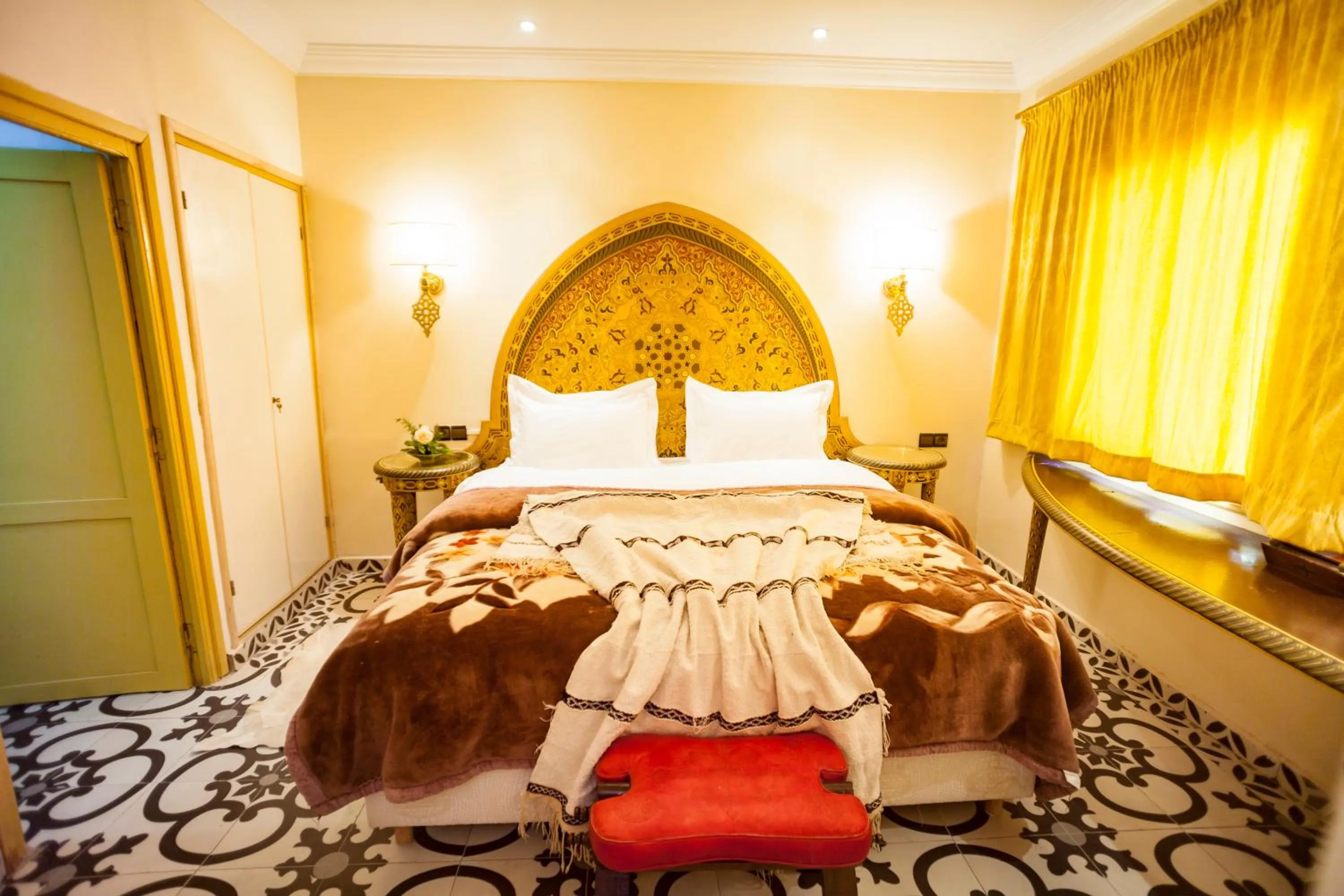 Bed in Villa Pomme d'Or