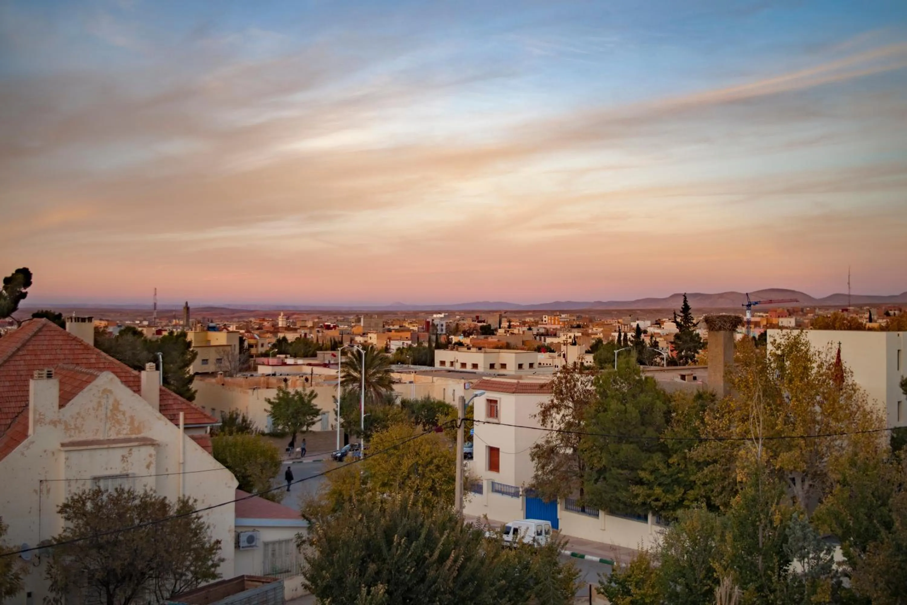 City view in Villa Pomme d'Or