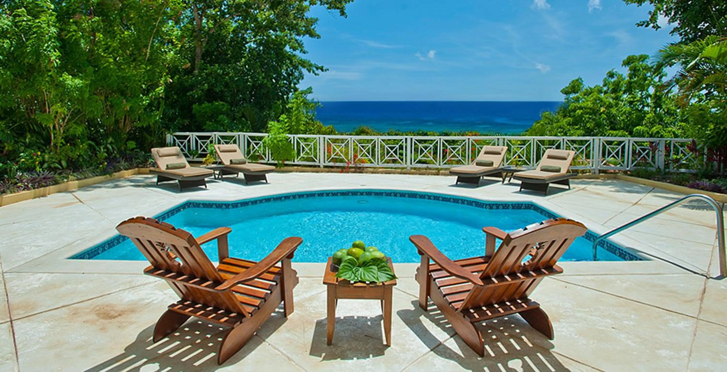 Butler Village Oceanview One Bedroom Poolside Villa Suite (GP) in Sandals Ochi Beach All Inclusive Resort - Couples Only