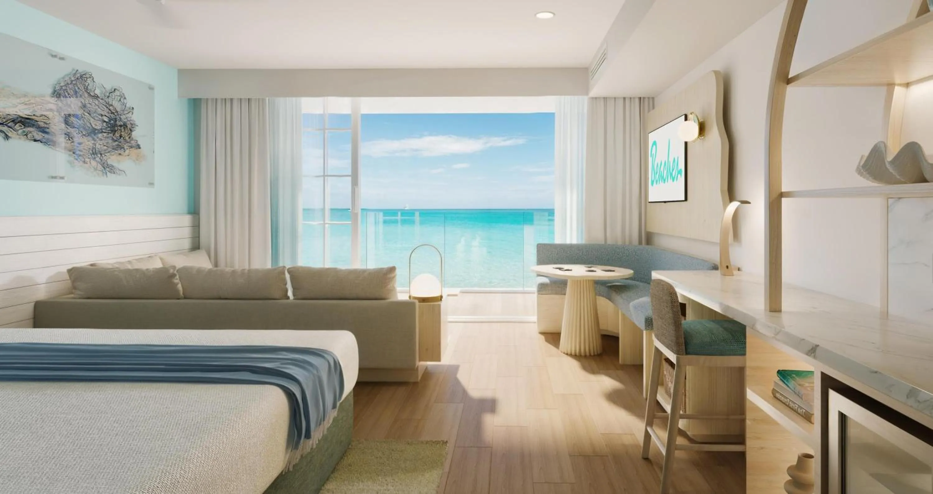 Photo of the whole room, Bed in Beaches Turks and Caicos Resort Villages and Spa All Inclusive