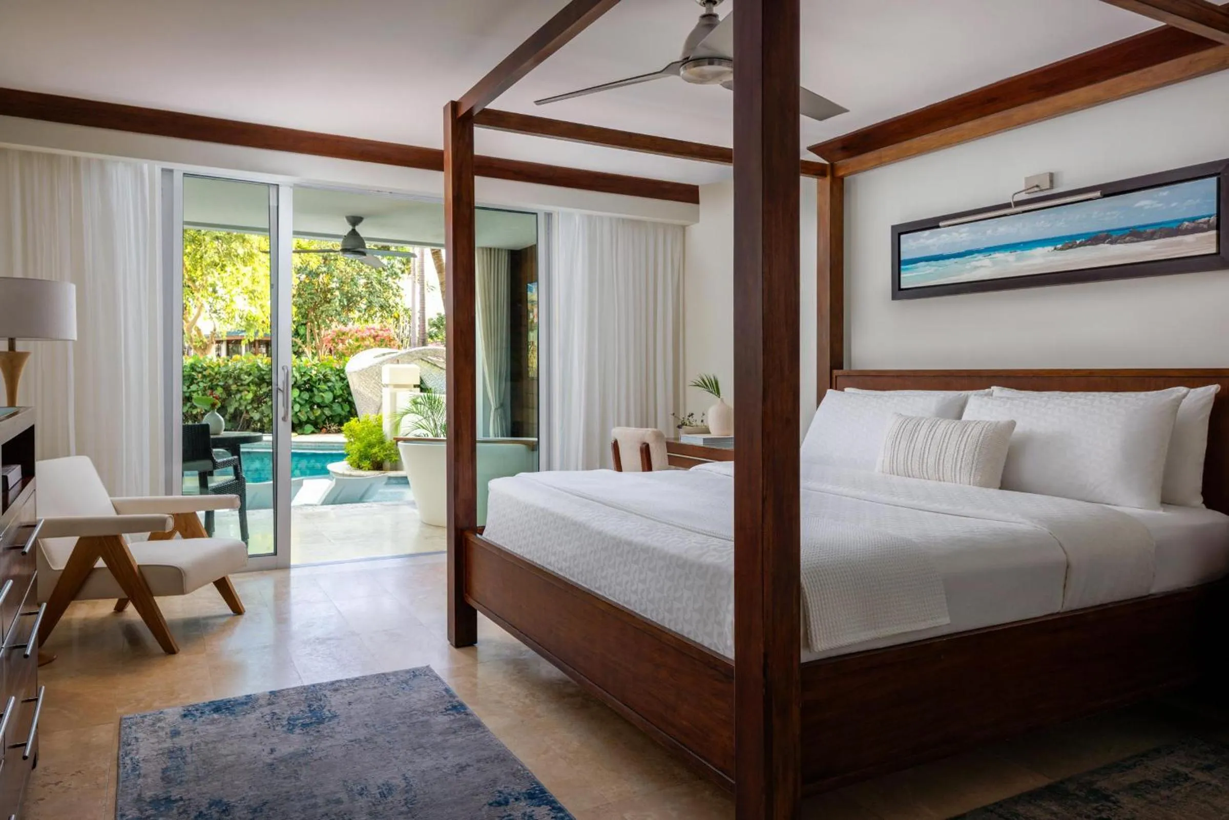 Photo of the whole room, Bed in Sandals Barbados All Inclusive - Couples Only