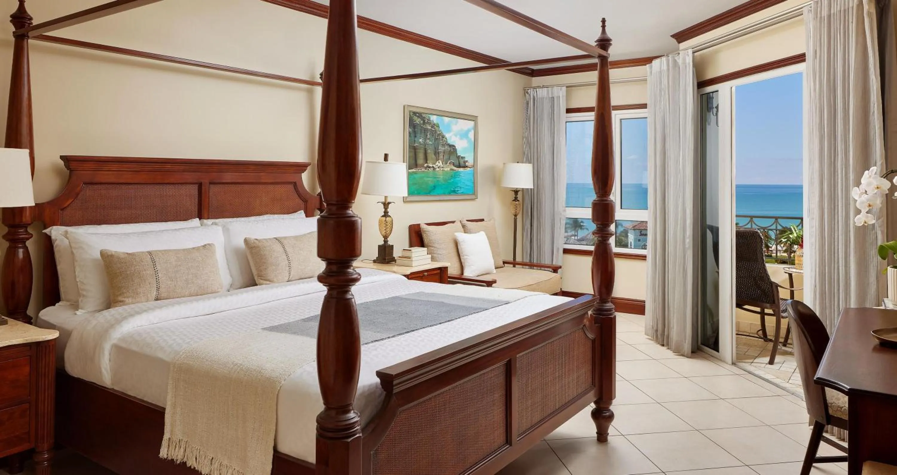 Photo of the whole room, Bed in Sandals Grande Antigua - All Inclusive Resort and Spa - Couples Only