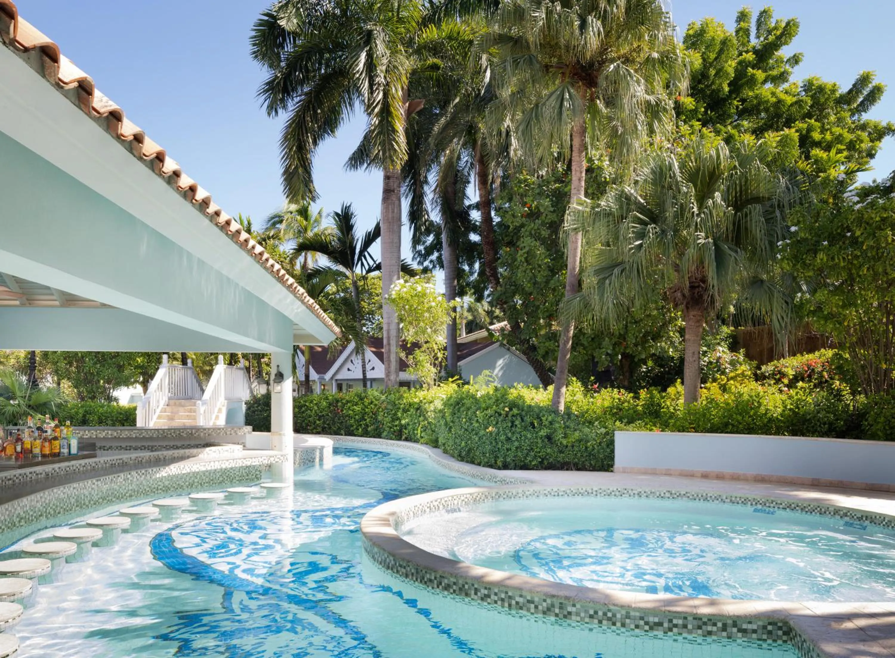 Swimming pool in Sandals Grande Antigua - All Inclusive Resort and Spa - Couples Only