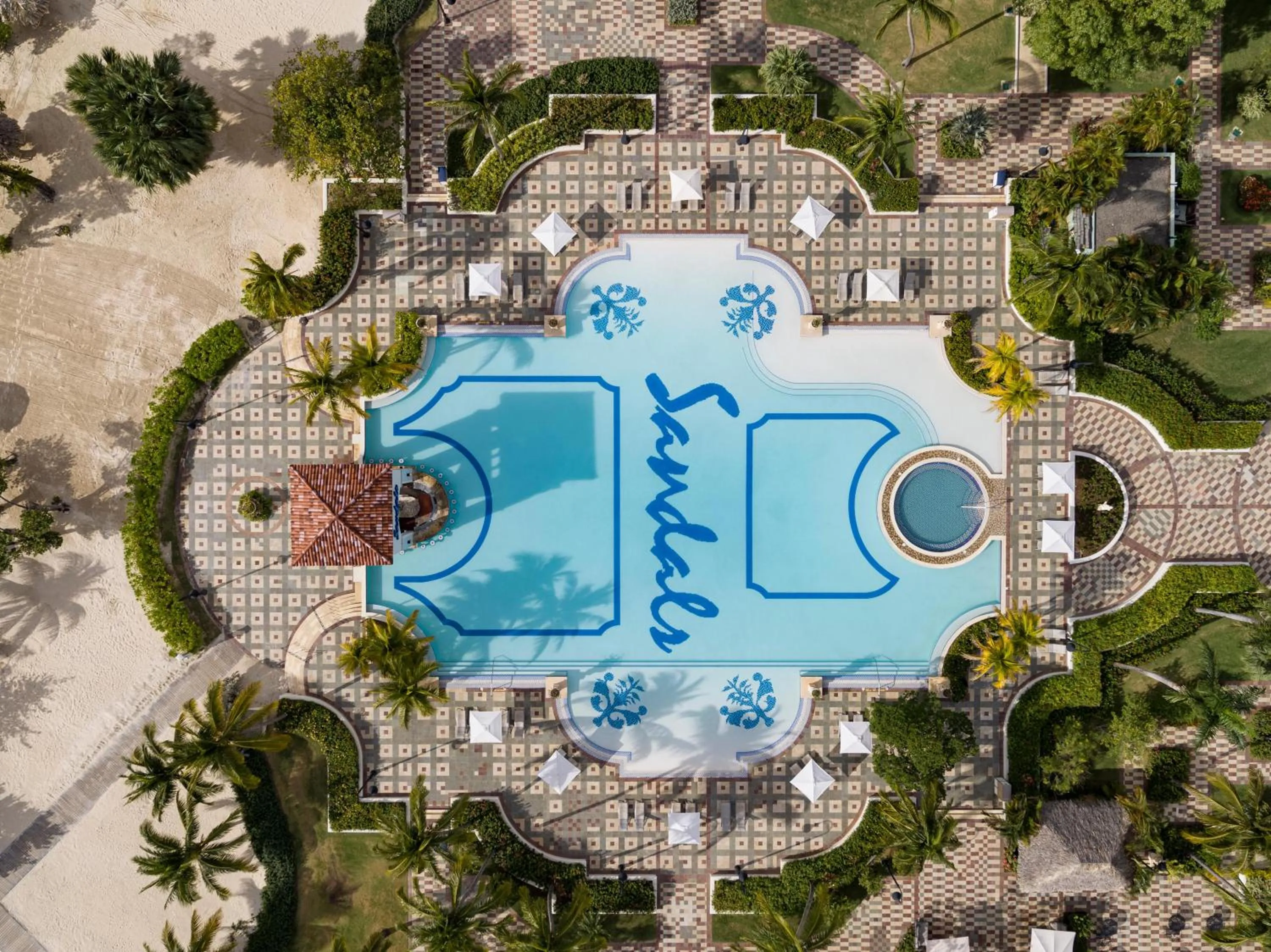 Swimming pool in Sandals South Coast All Inclusive - Couples Only