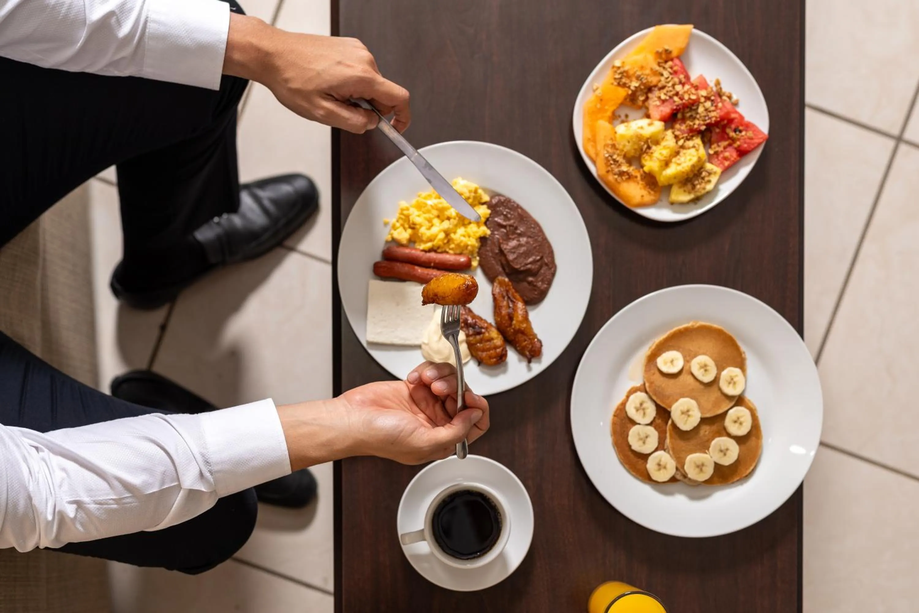 Food in Hotel Los Andes