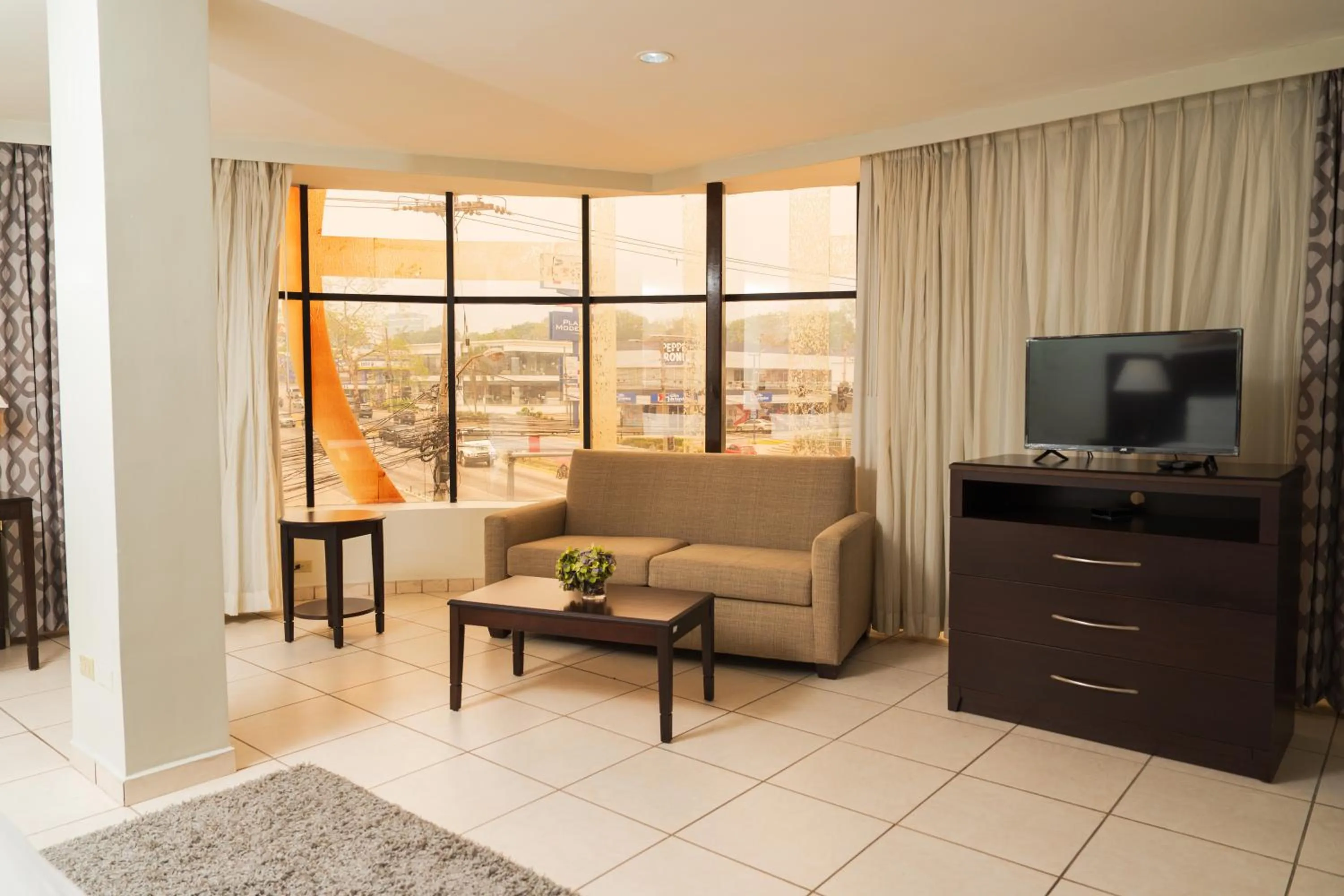 Living room in Hotel Los Andes