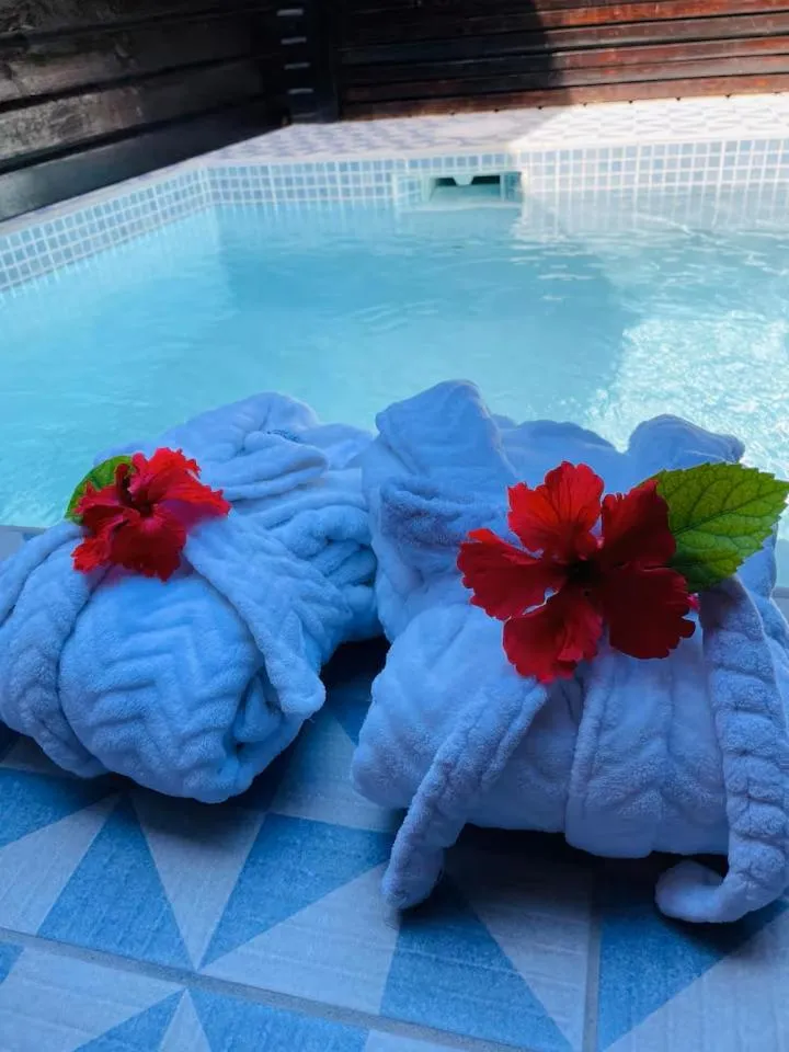 Swimming pool in PUR Boutique Cabanas, Adults Only