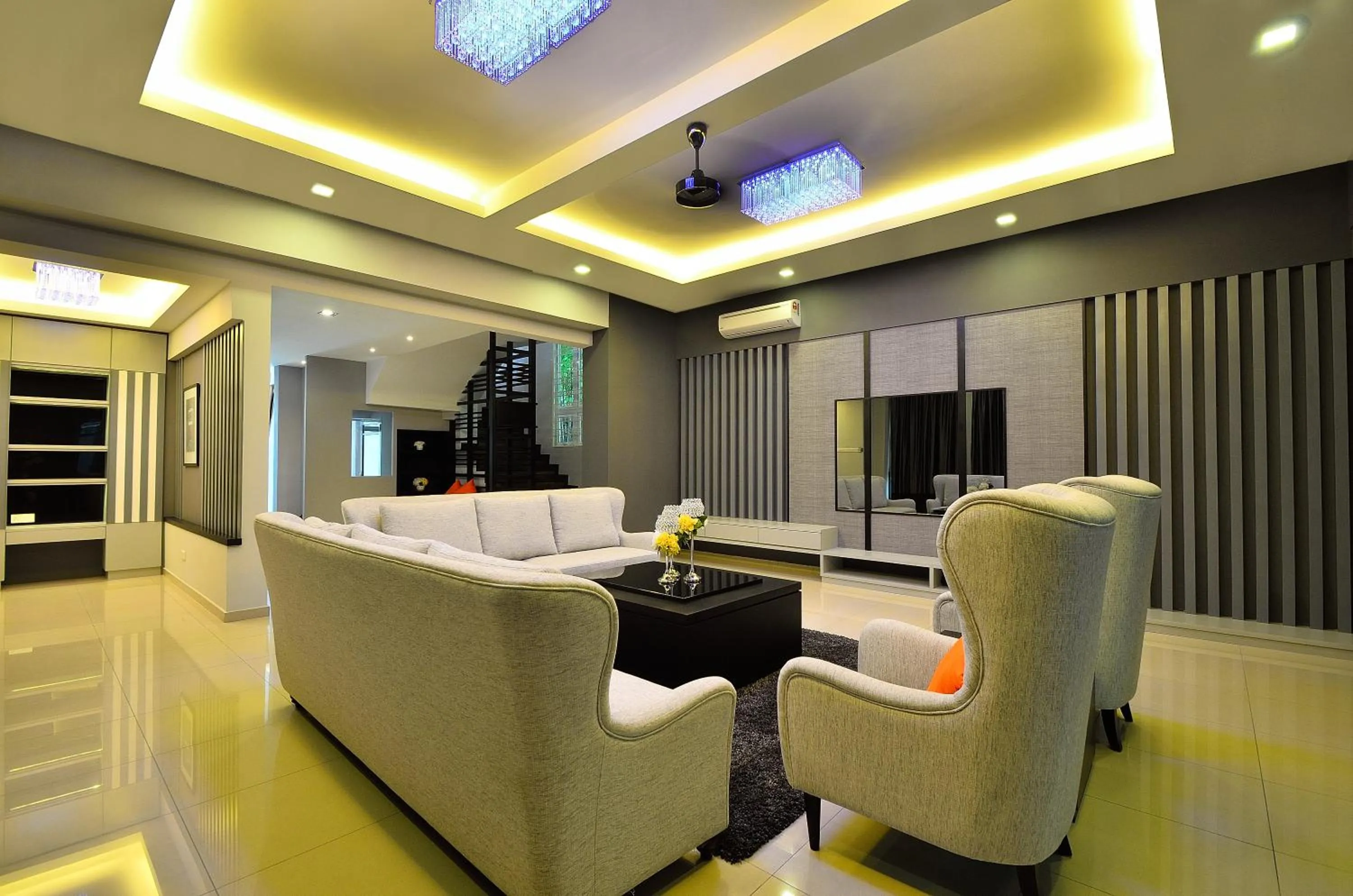 Living room in Violet Luxury Service Villa