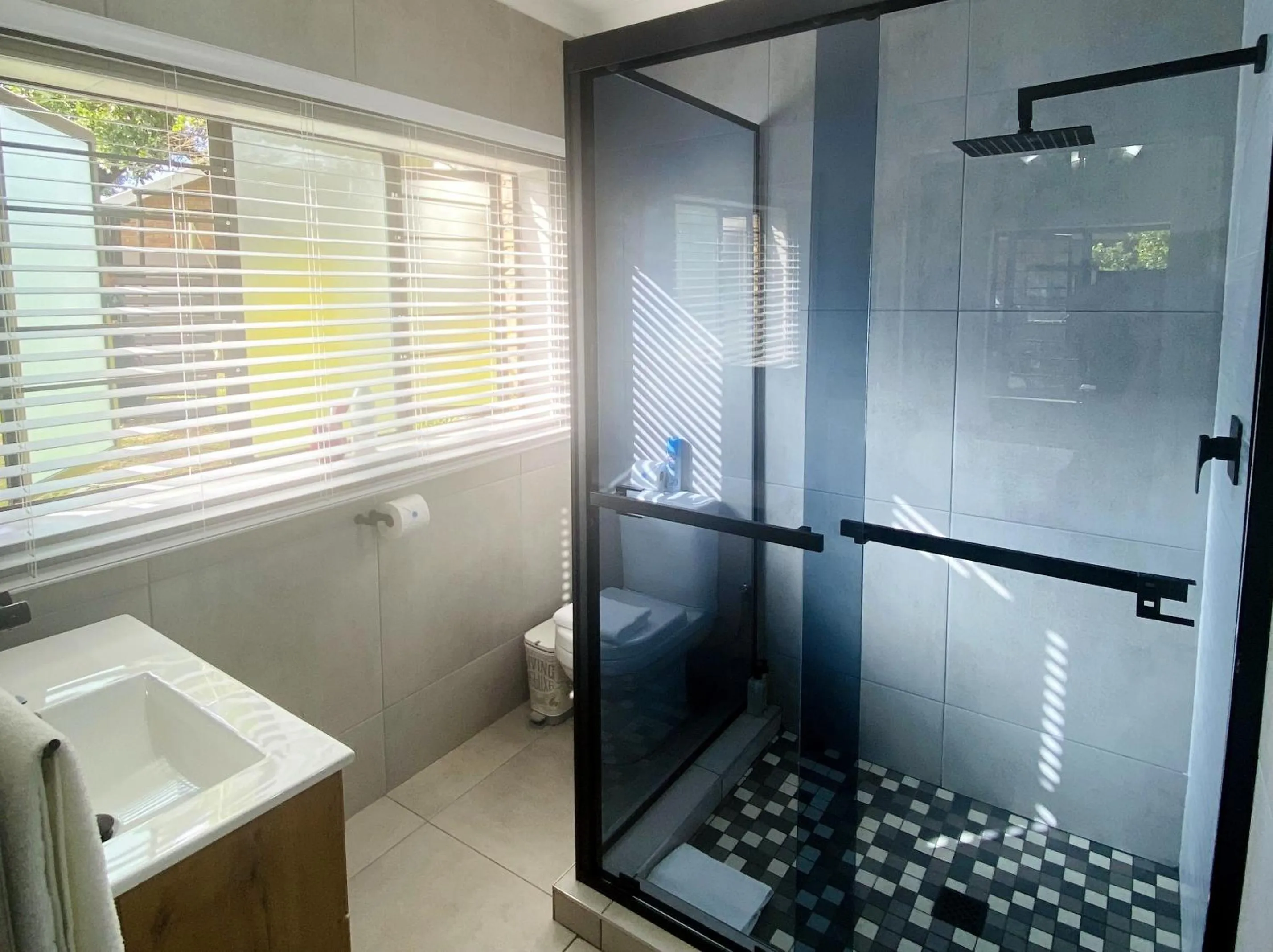 Bathroom in Pelican's Nest Holiday Home St Lucia