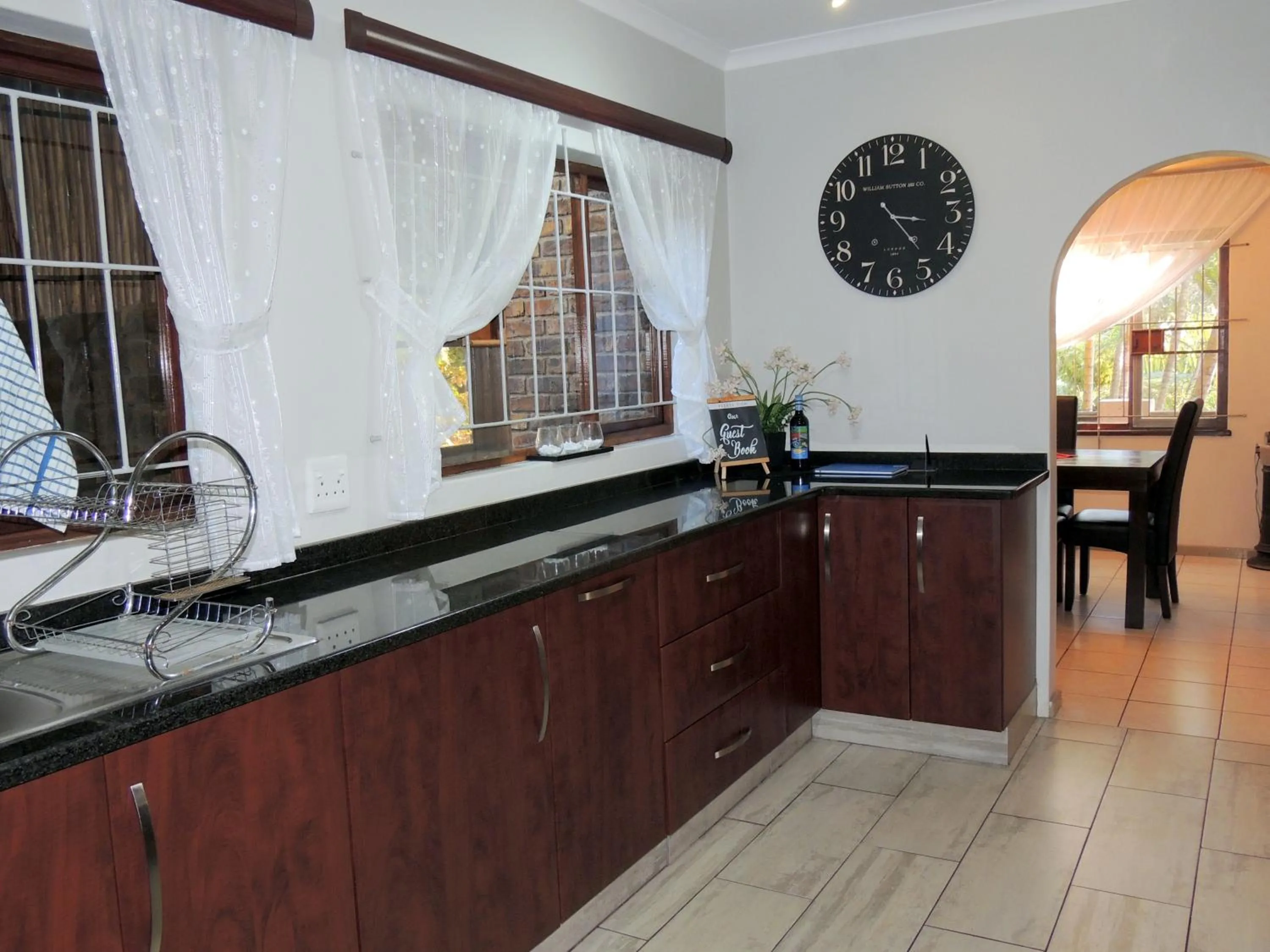 kitchen in Pelican's Nest Holiday Home St Lucia