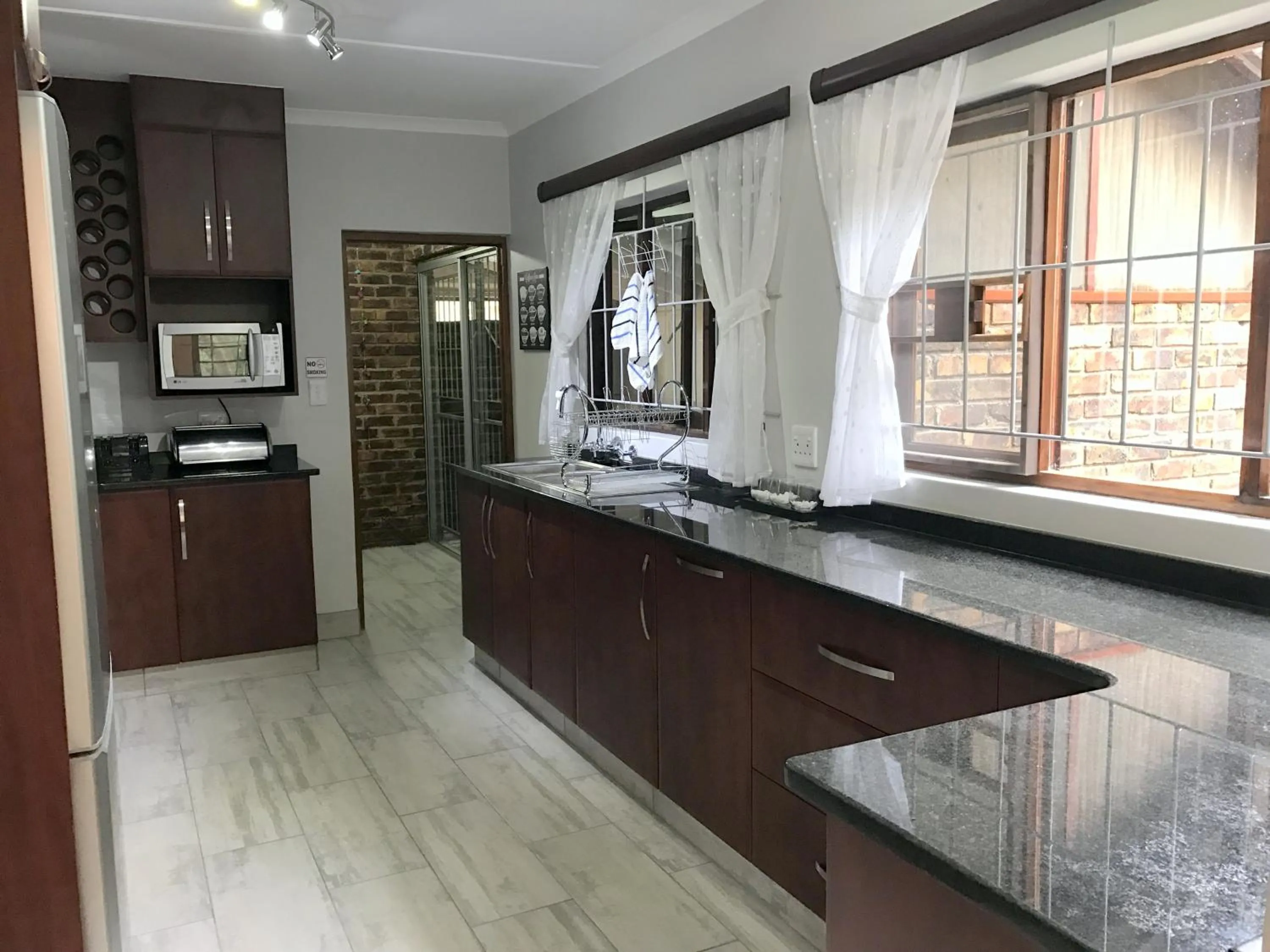 kitchen in Pelican's Nest Holiday Home St Lucia