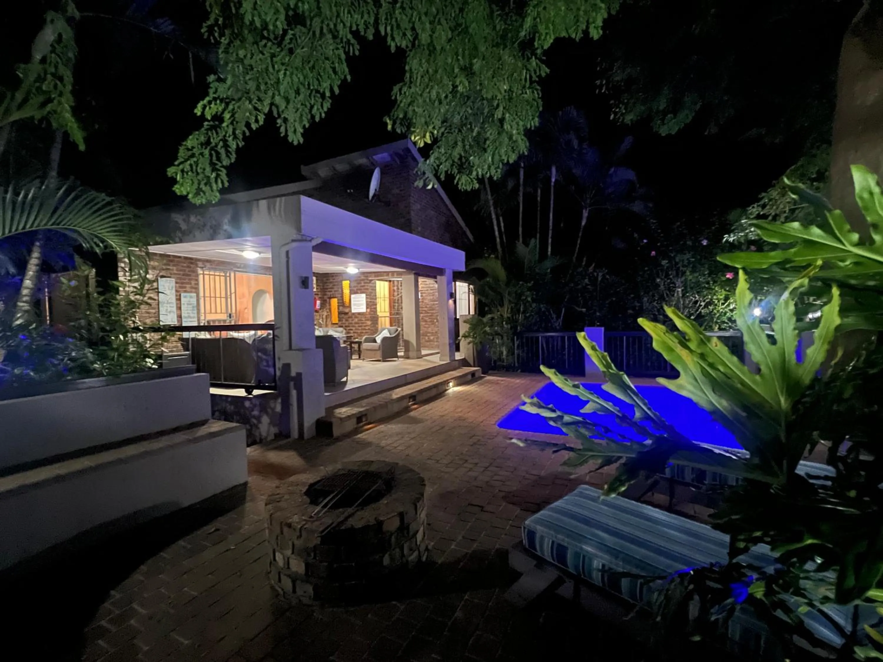 Patio in Pelican's Nest Holiday Home St Lucia