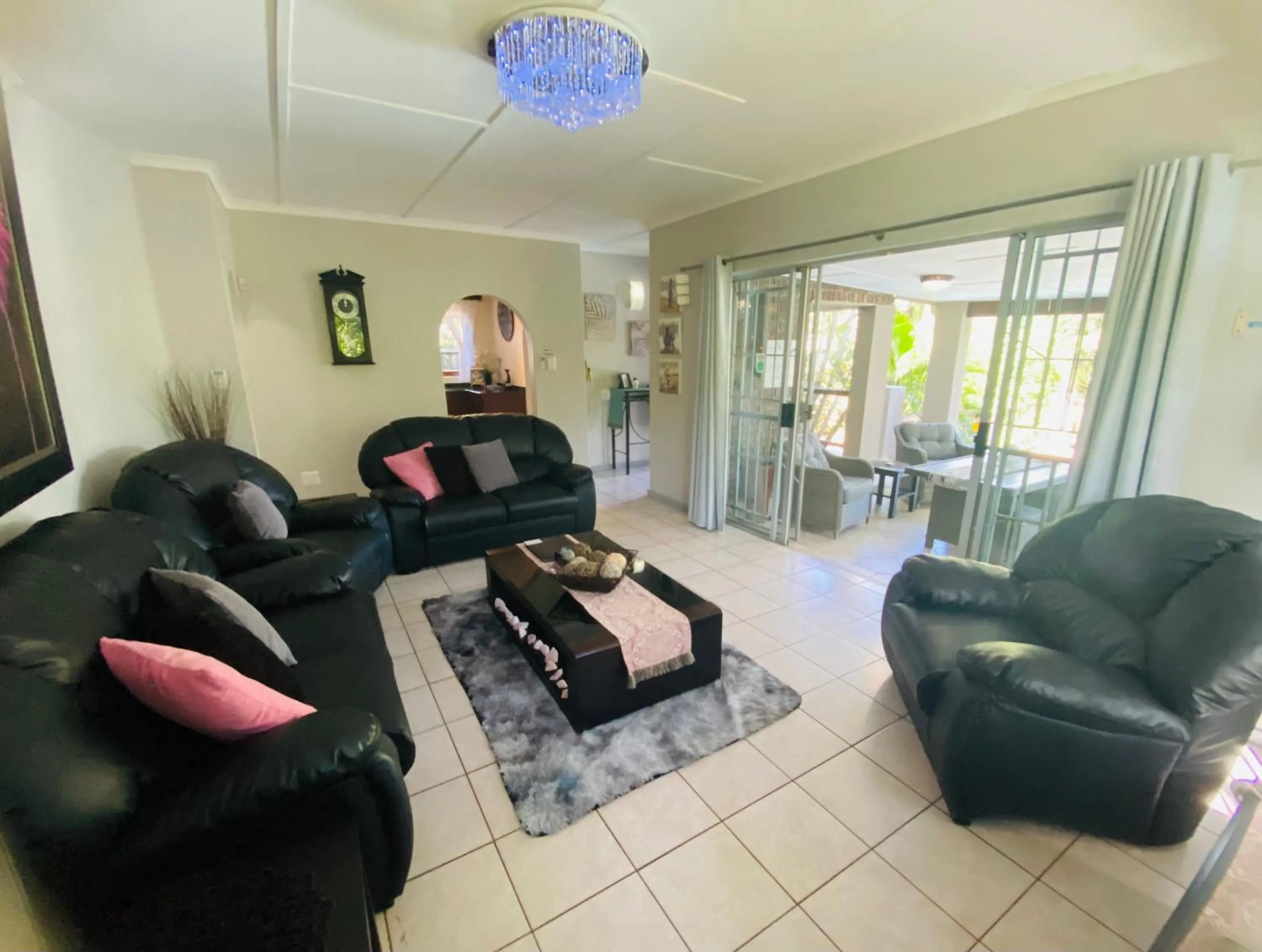 Living room in Pelican's Nest Holiday Home St Lucia