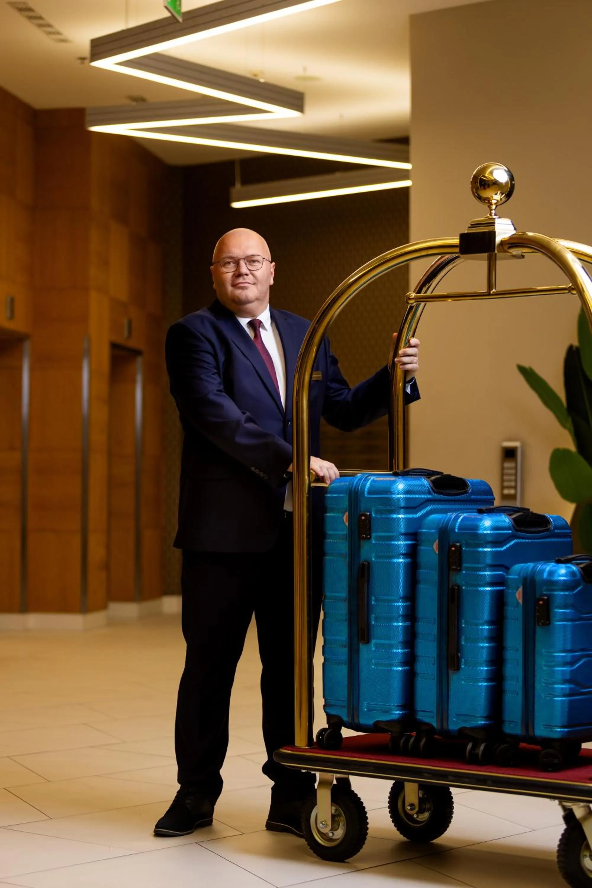 Staff in 30th+ Floor Apartments in Sky Tower