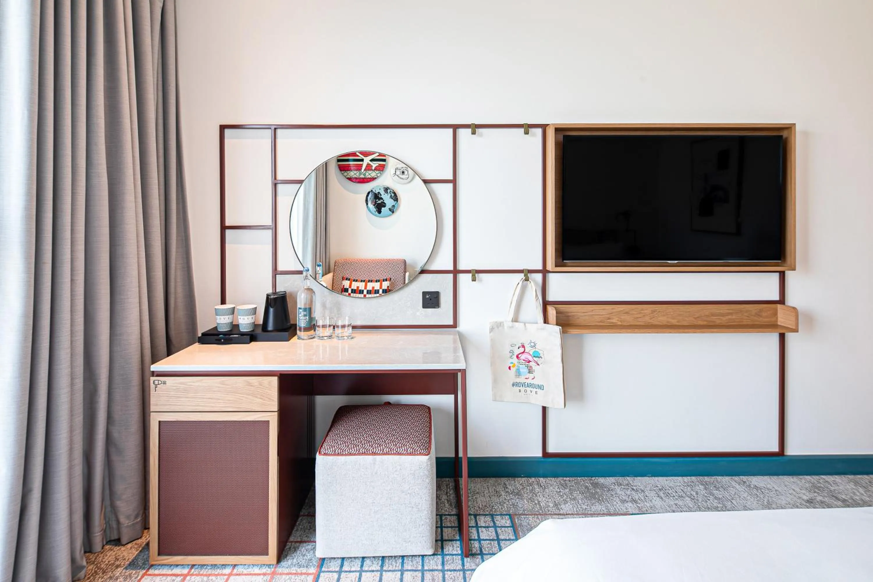 Bedroom, Bed in Rove Healthcare City - Bur Dubai