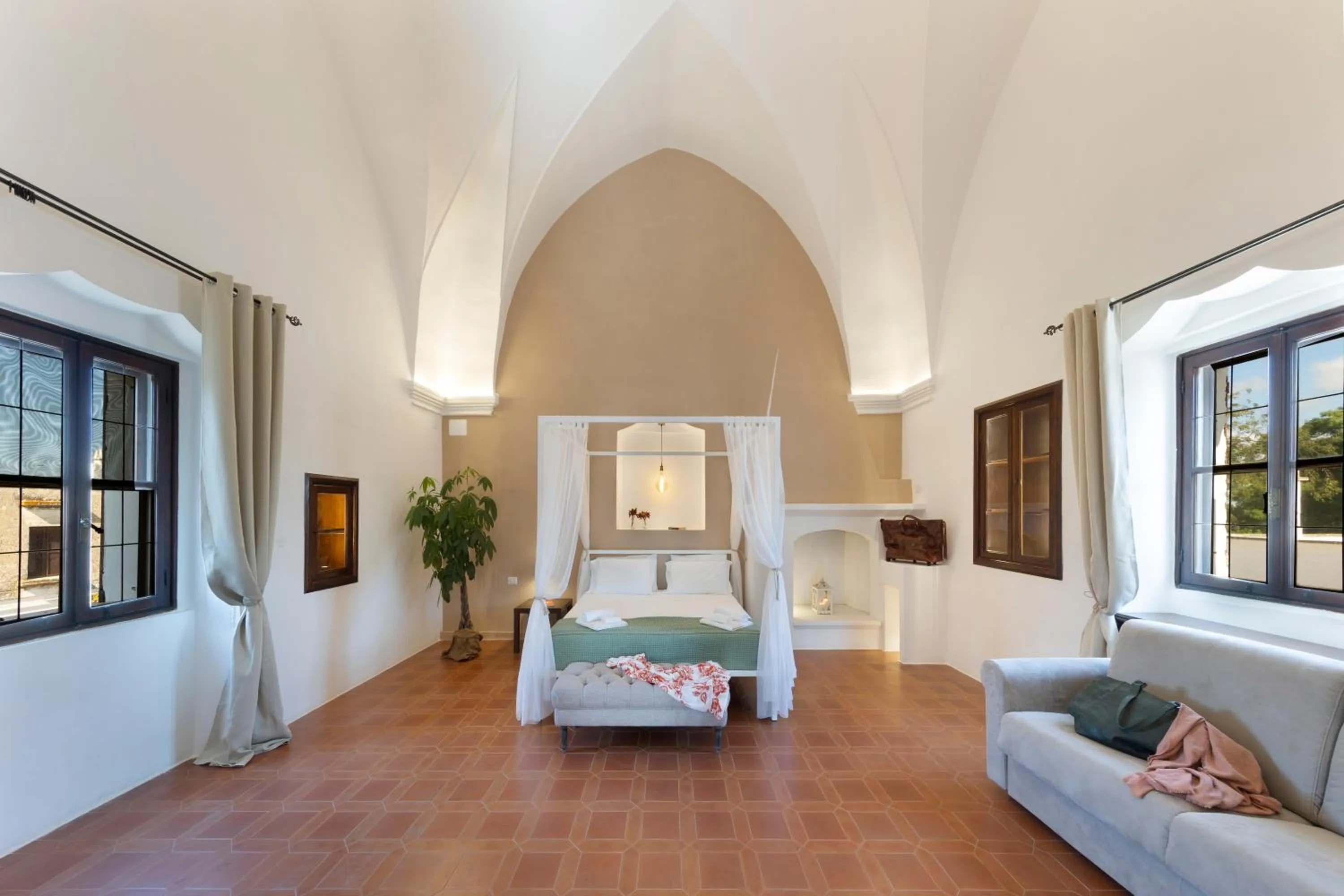 Photo of the whole room, Bed in Masseria Zanzara