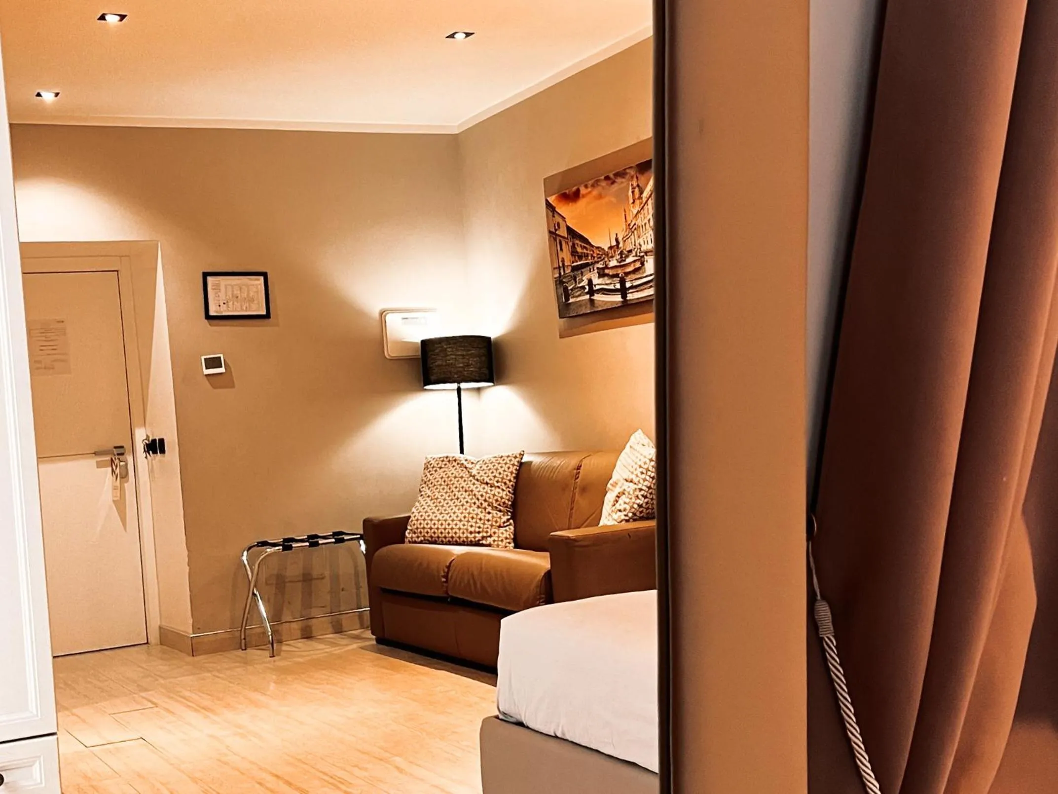 Seating area in Fabio Massimo Guest House