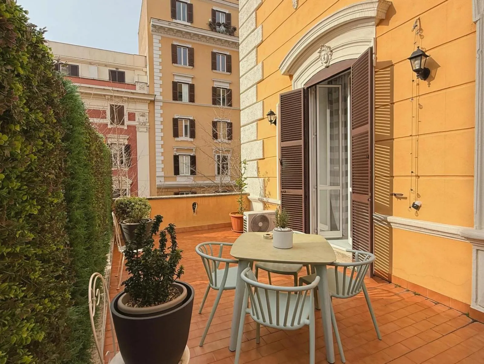 Balcony/Terrace in Fabio Massimo Guest House