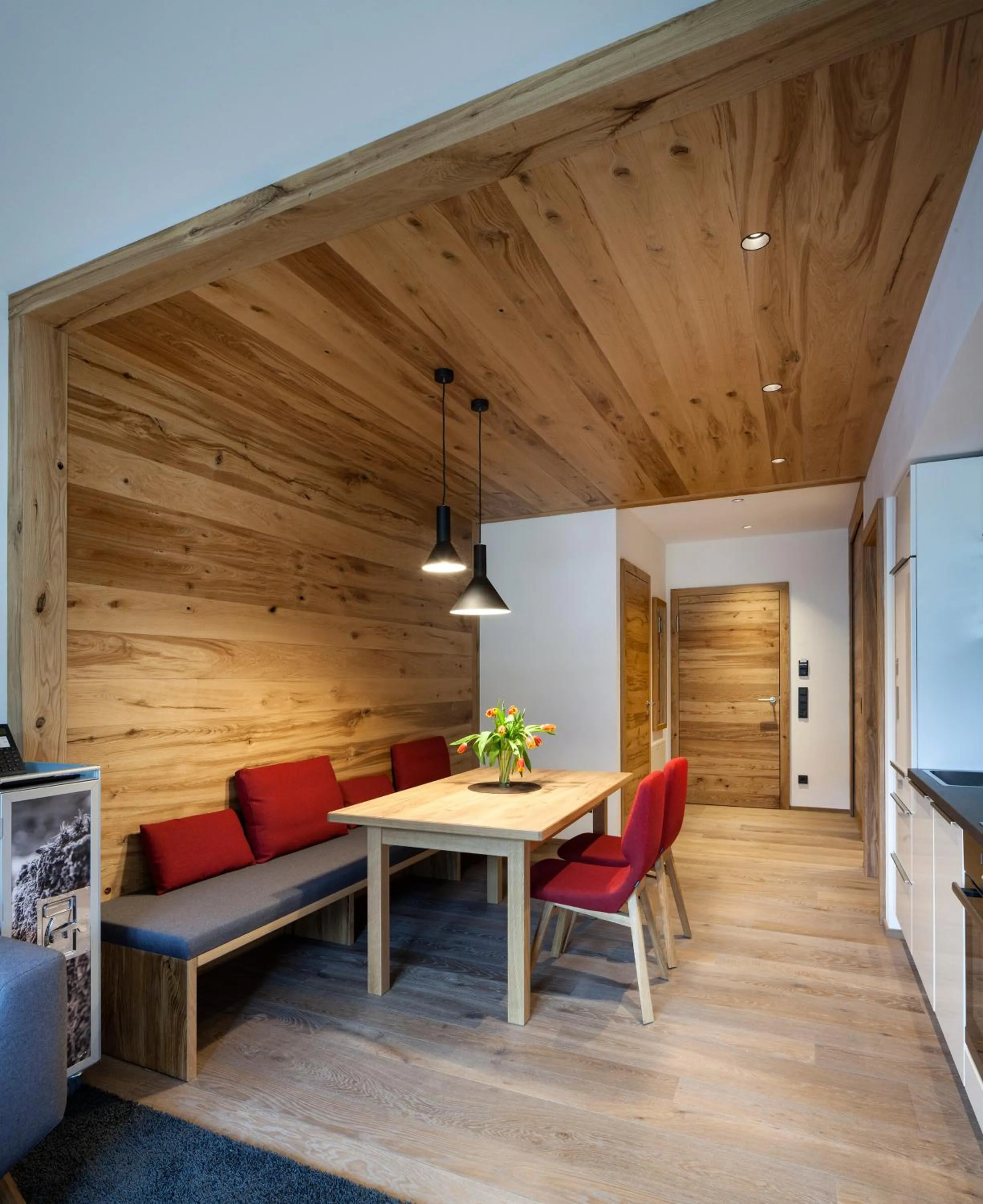 Dining area in Das Heimsitz
