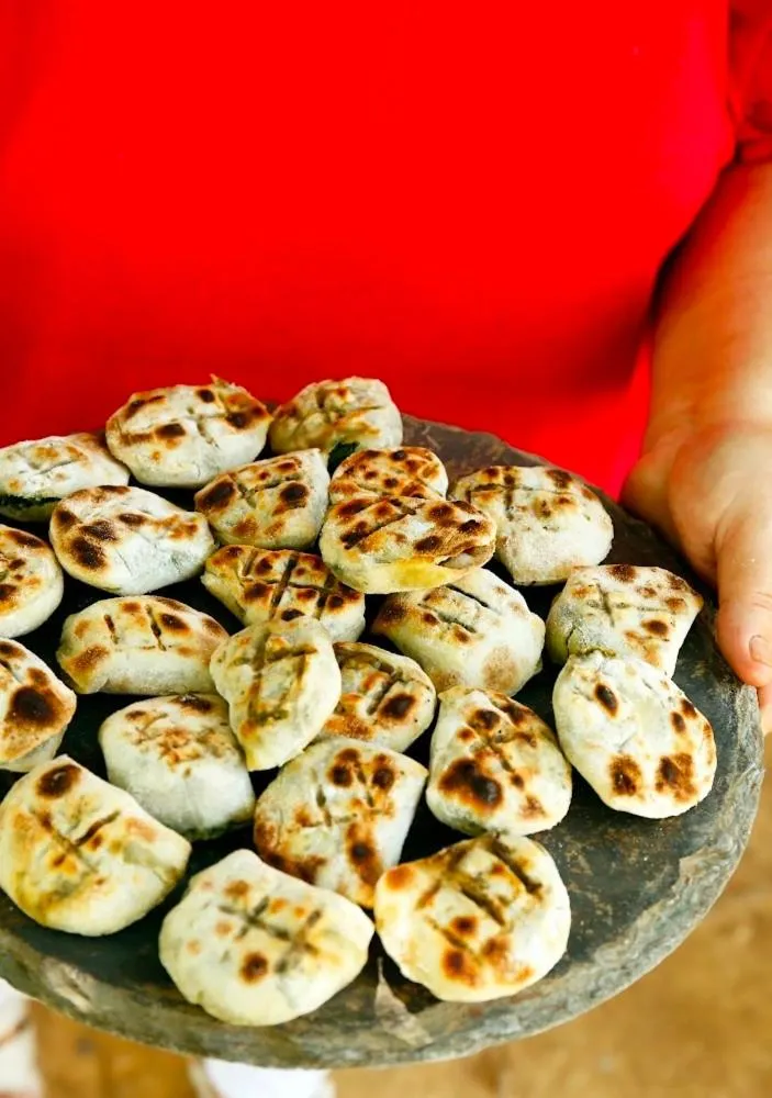 Restaurant/places to eat in Mikro Livadi Special Lodges - Has an Eco Salt water pool - 150m from the beach