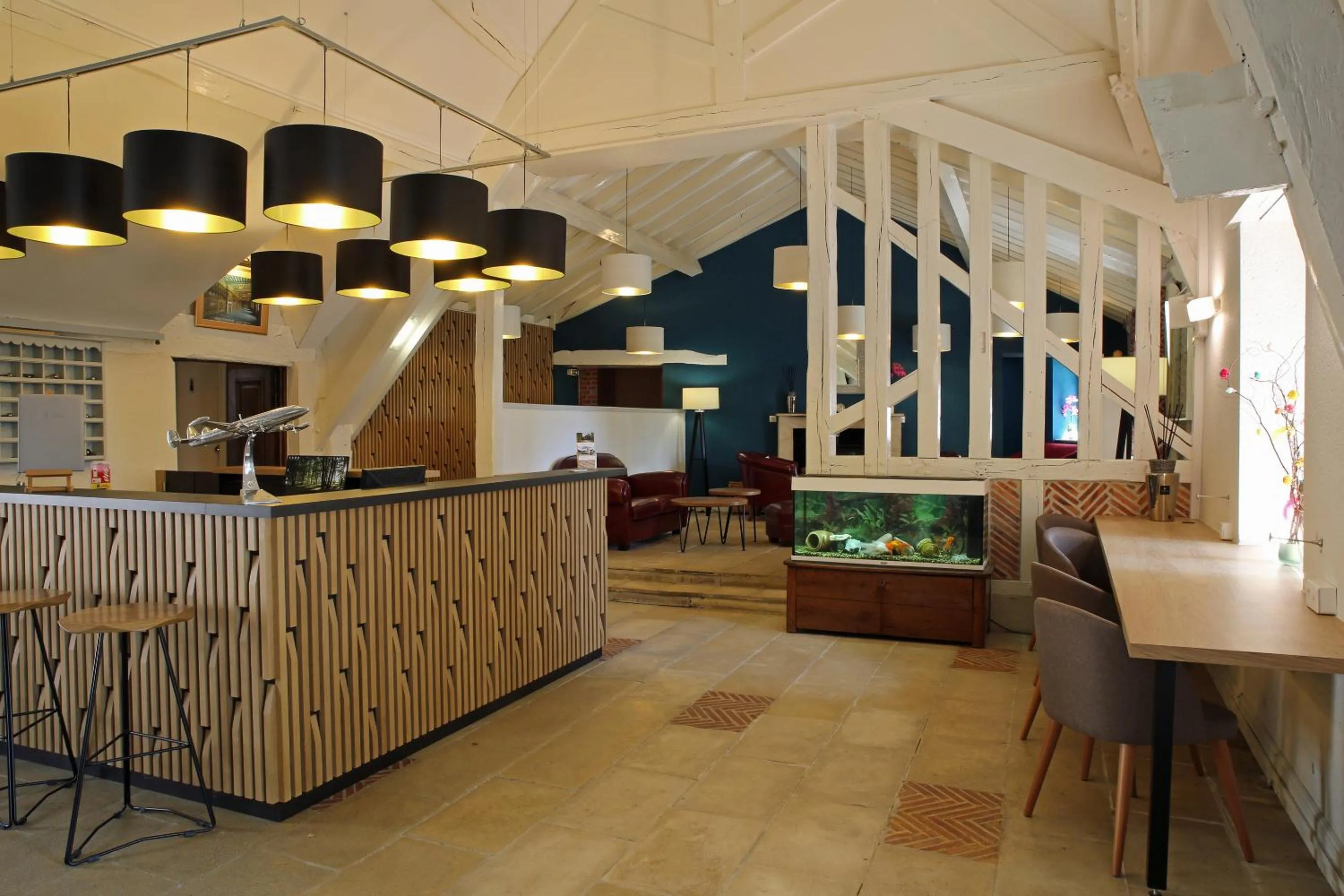 Lobby or reception in Le Relais Des Landes - Demeures et Chateaux