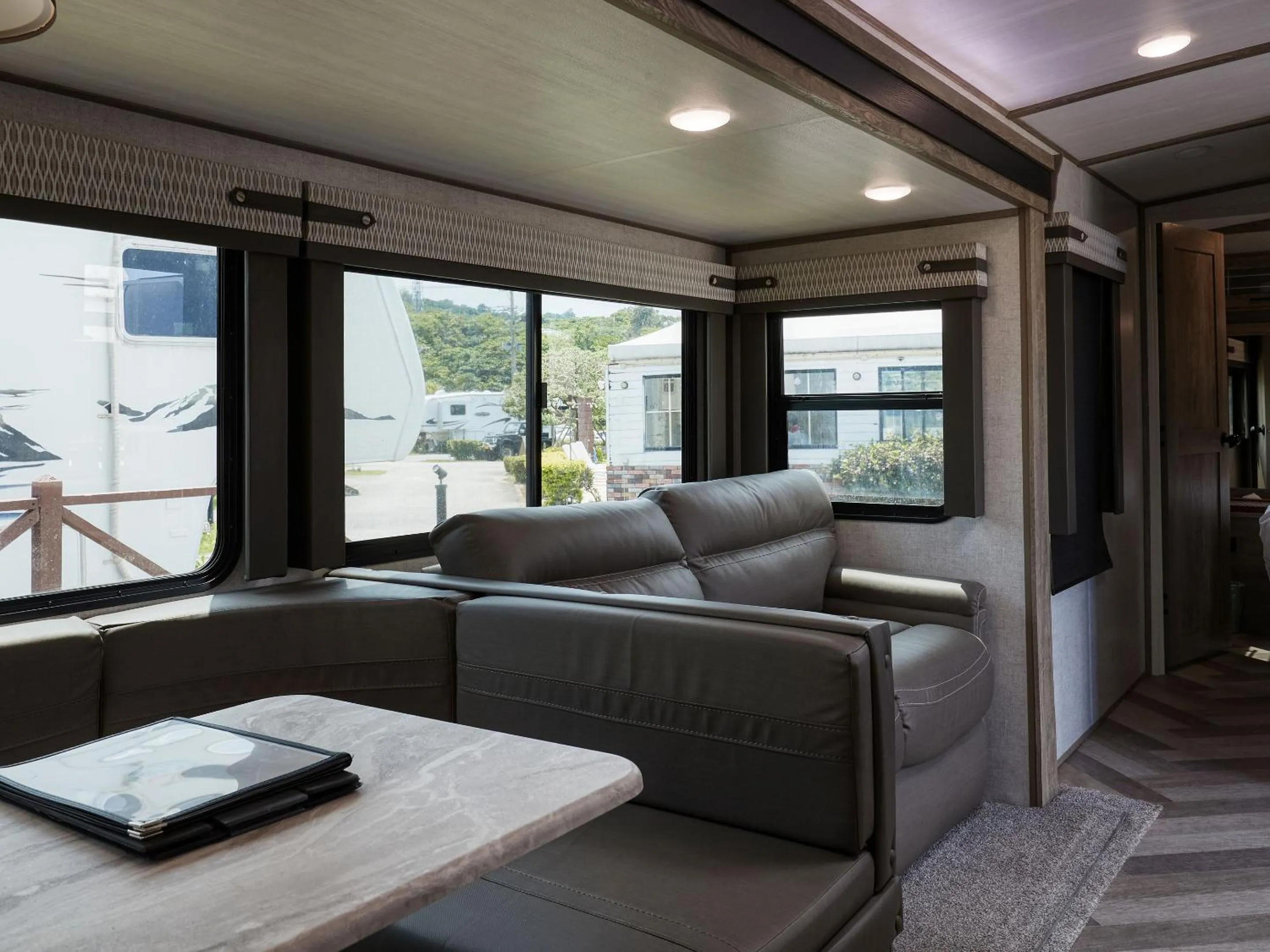 Living room in Wood Pecker Nakijin