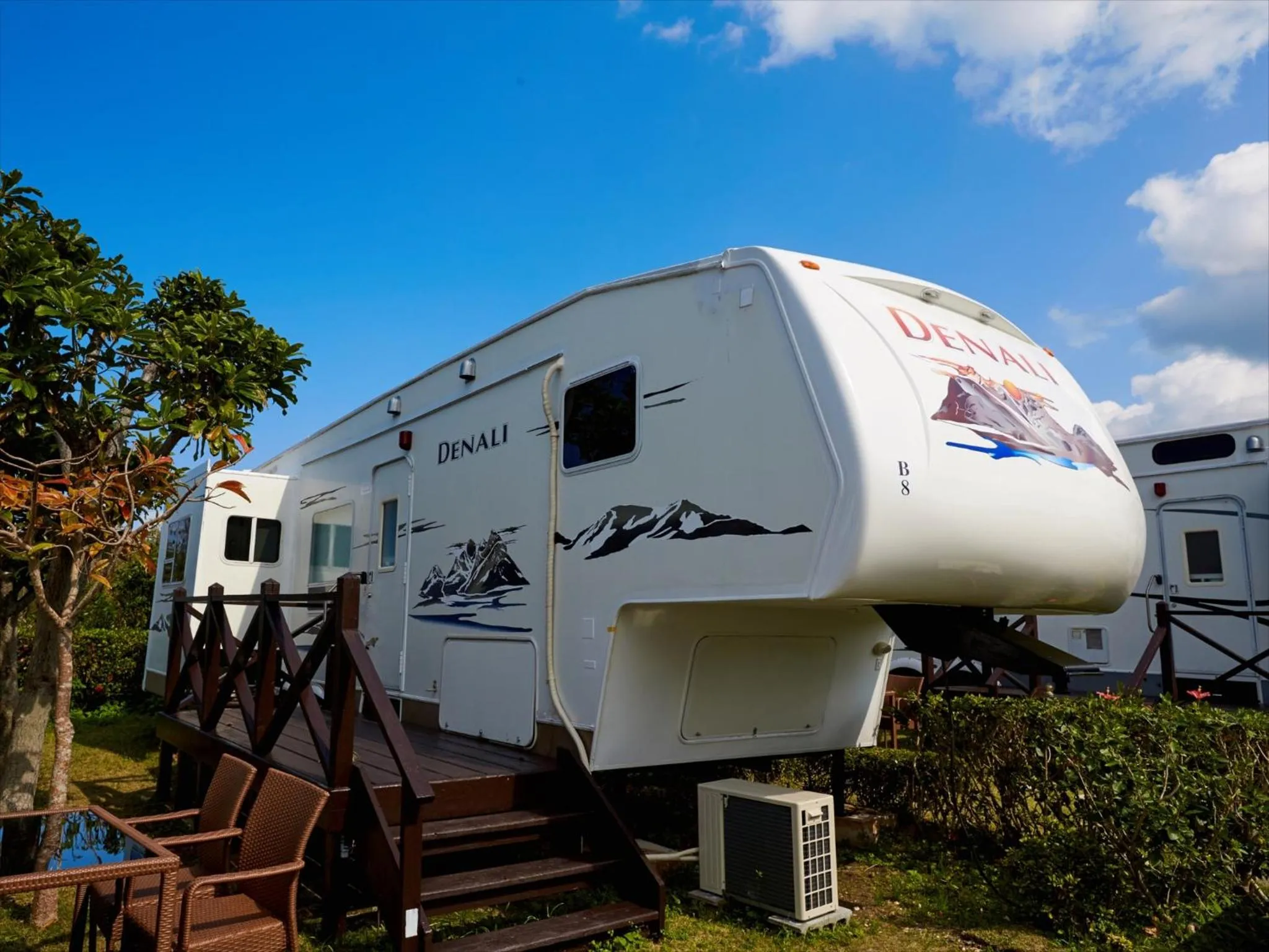 Property building in Wood Pecker Nakijin