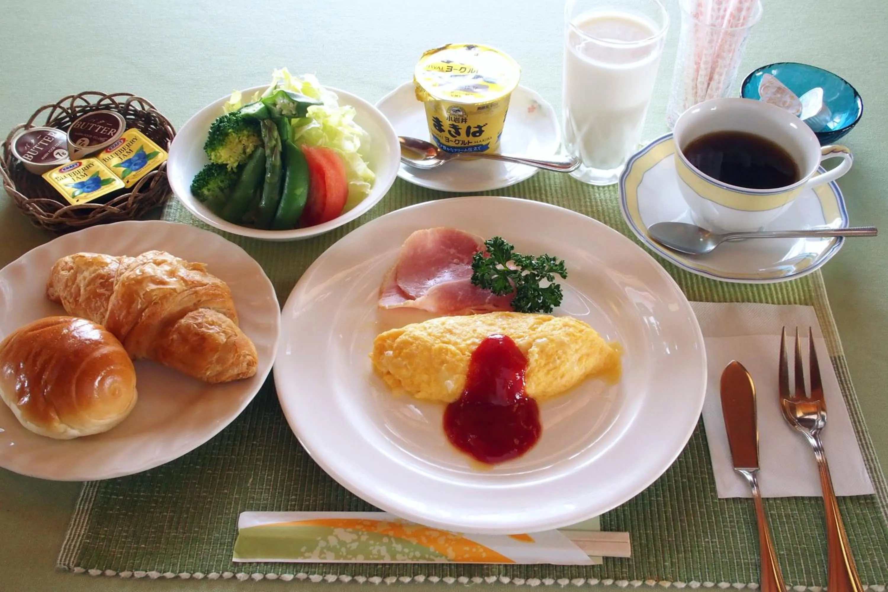 Breakfast in Pension Sanrinsha