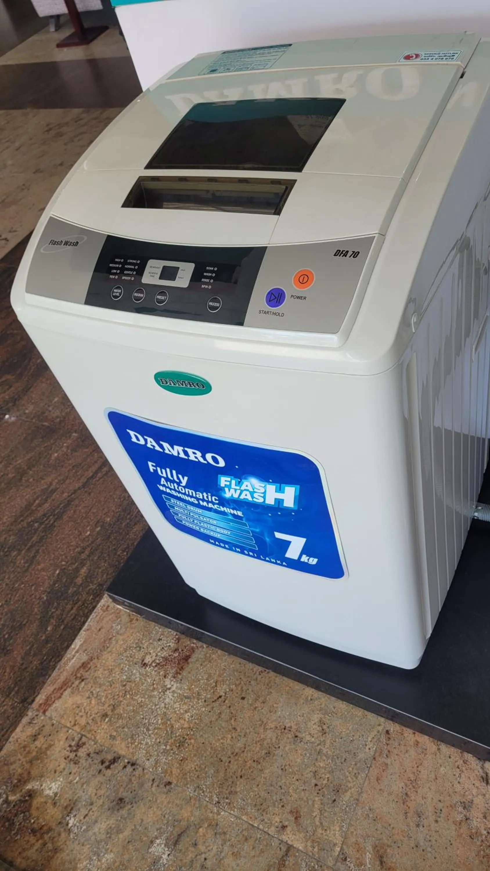 washing machine in Pelli Riverine