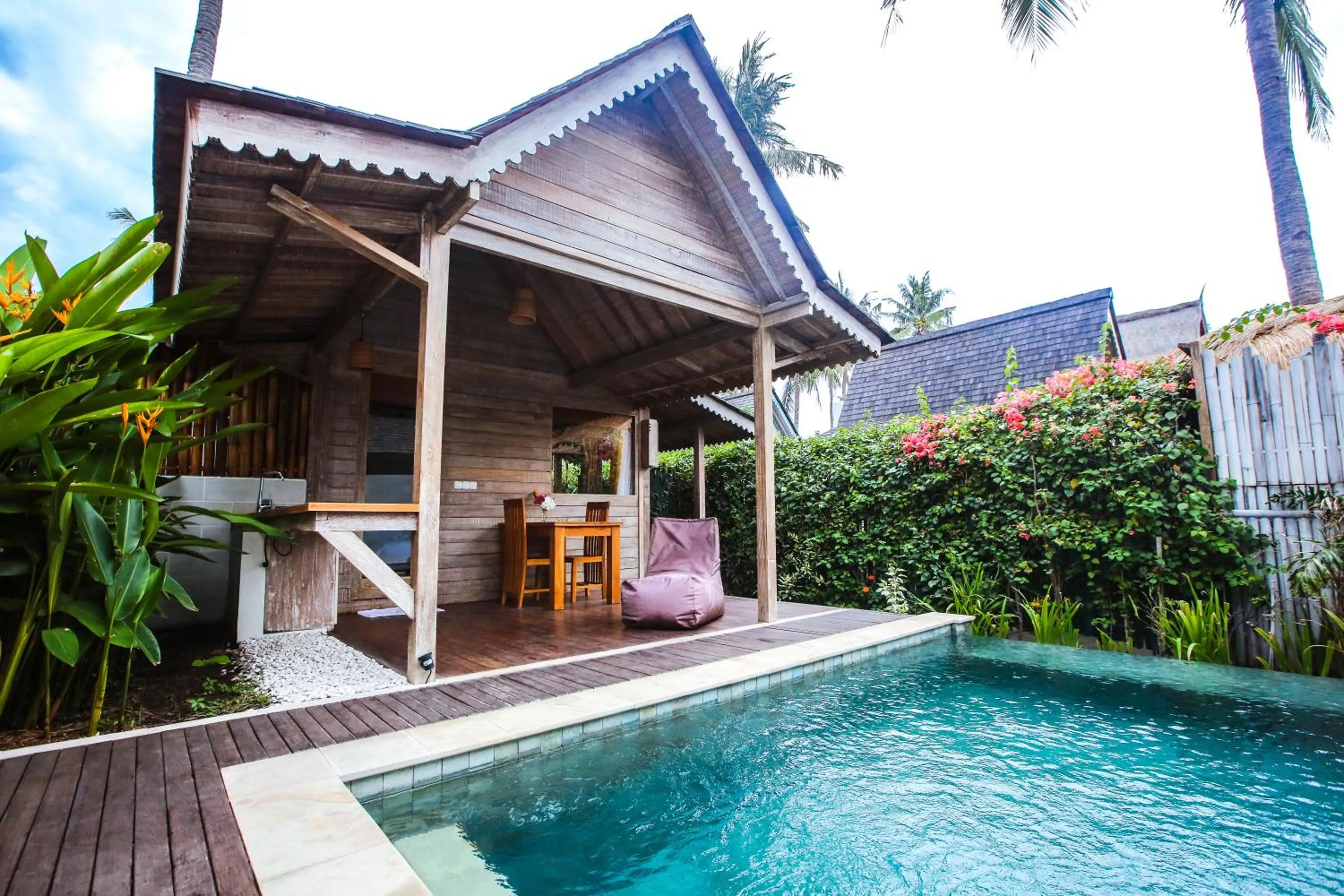 Patio in Camilla Resort