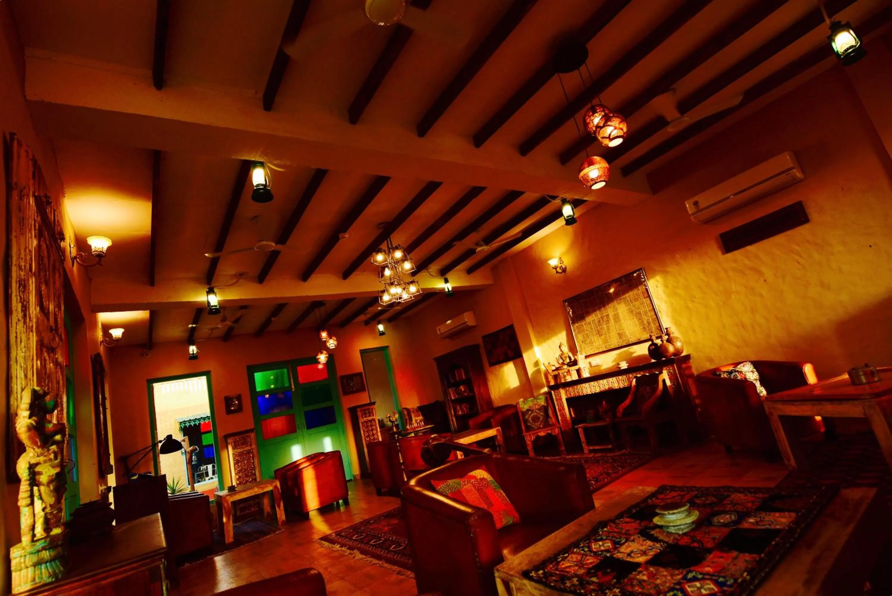 Library in WelcomHeritage Ranjitvilas