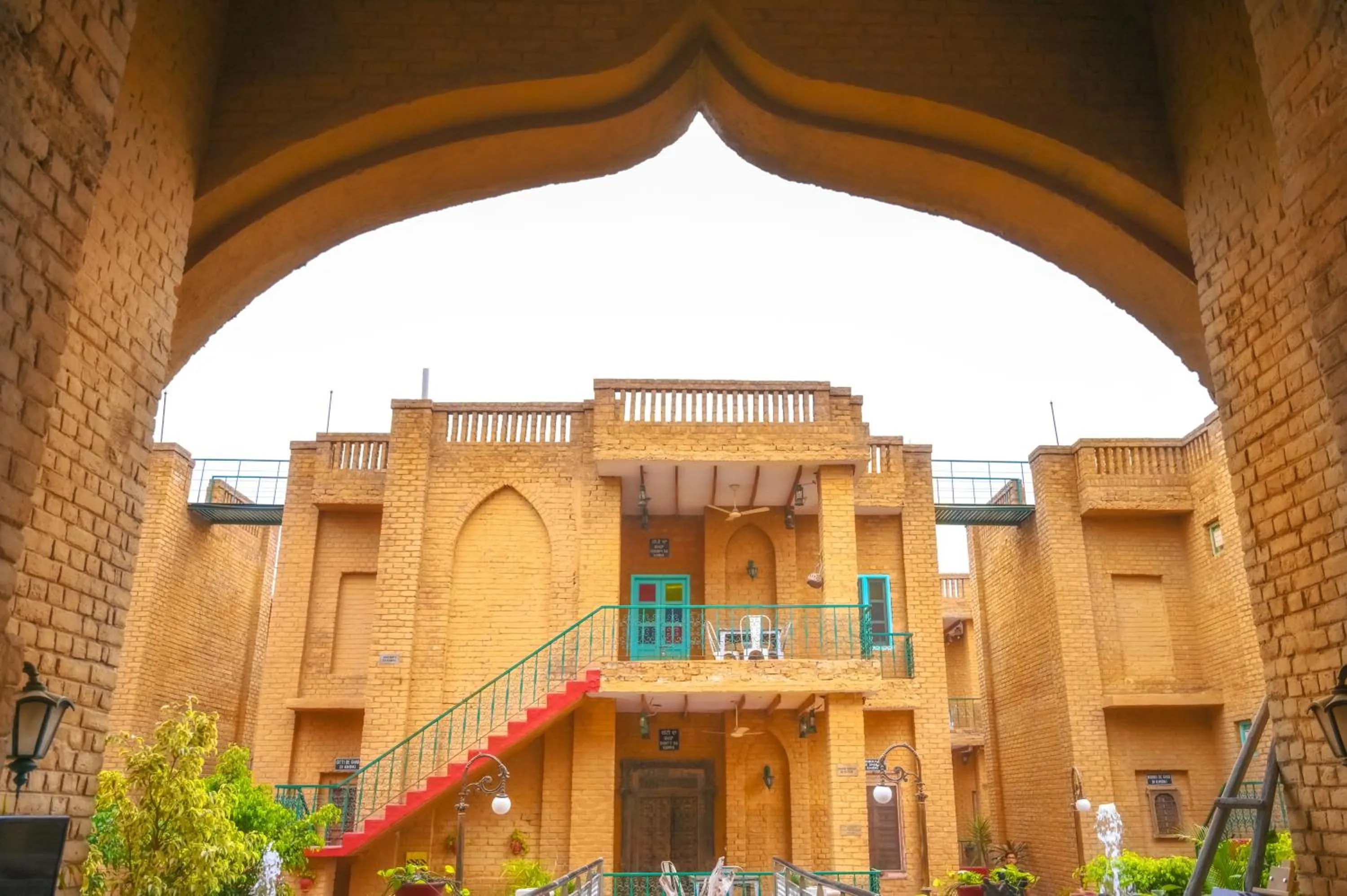 Property building in WelcomHeritage Ranjitvilas