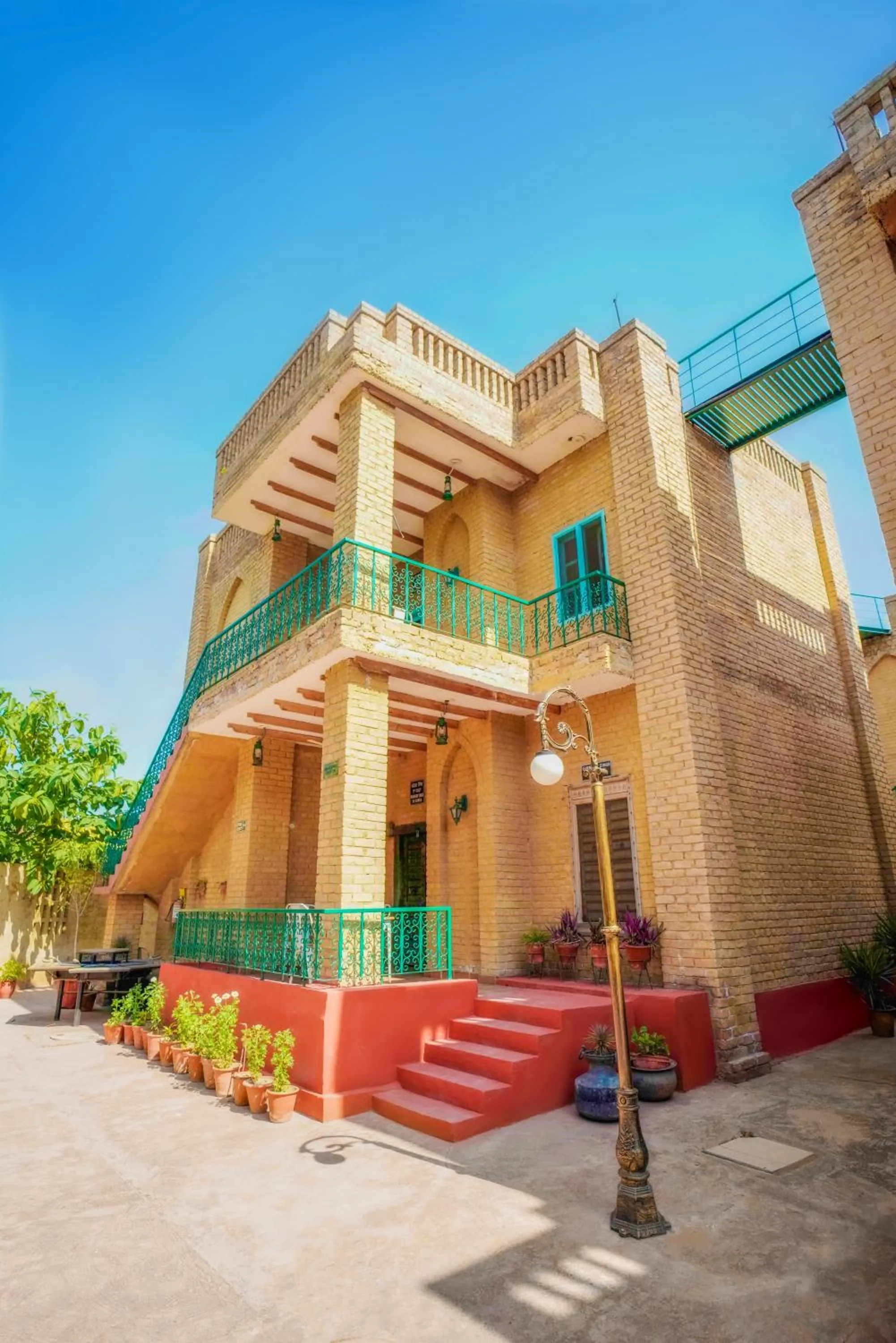 Property building in WelcomHeritage Ranjitvilas