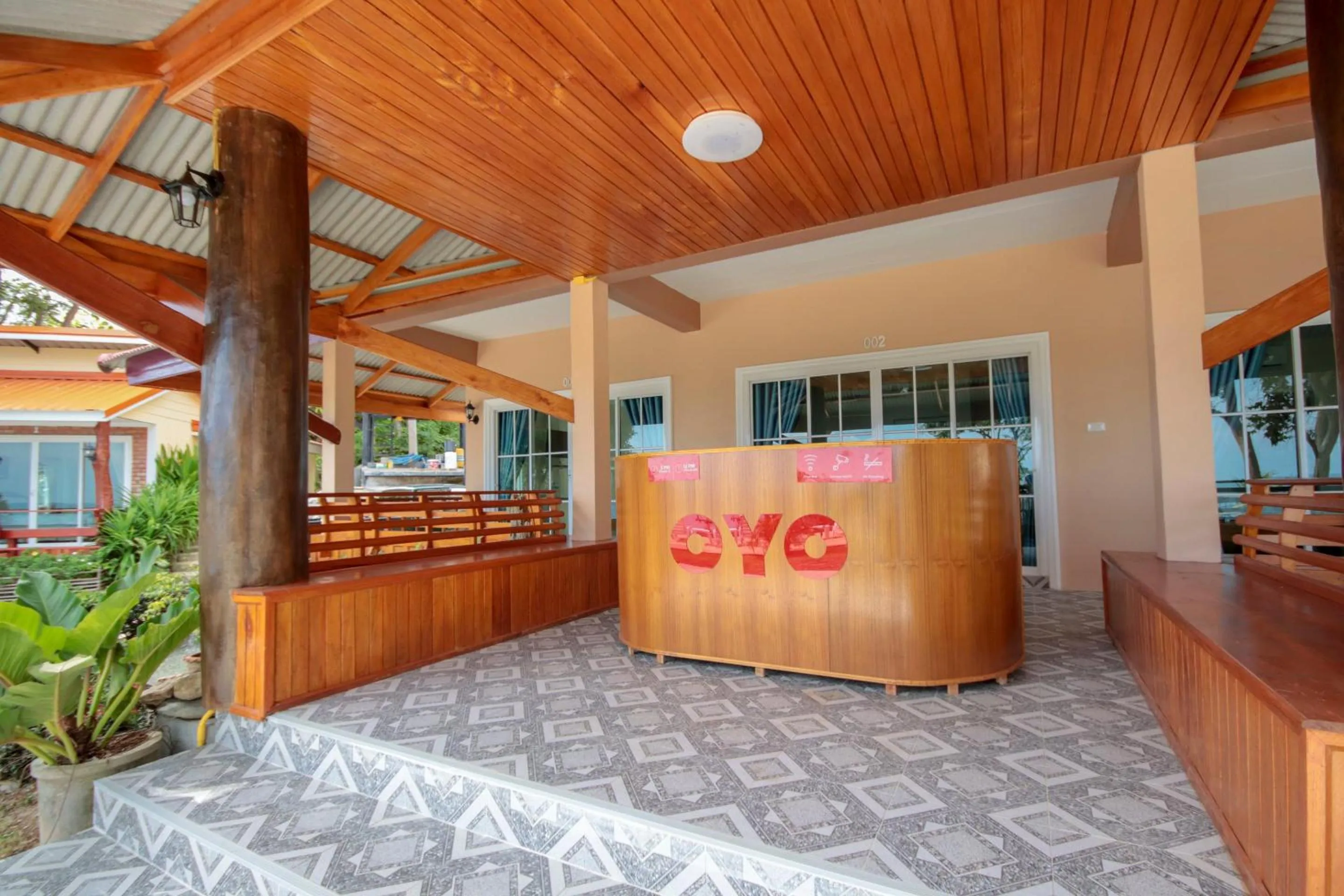 Lobby or reception in OYO 1085 Ma Lanta House