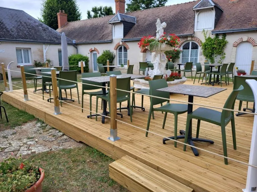 Garden in Hôtel Le Verger