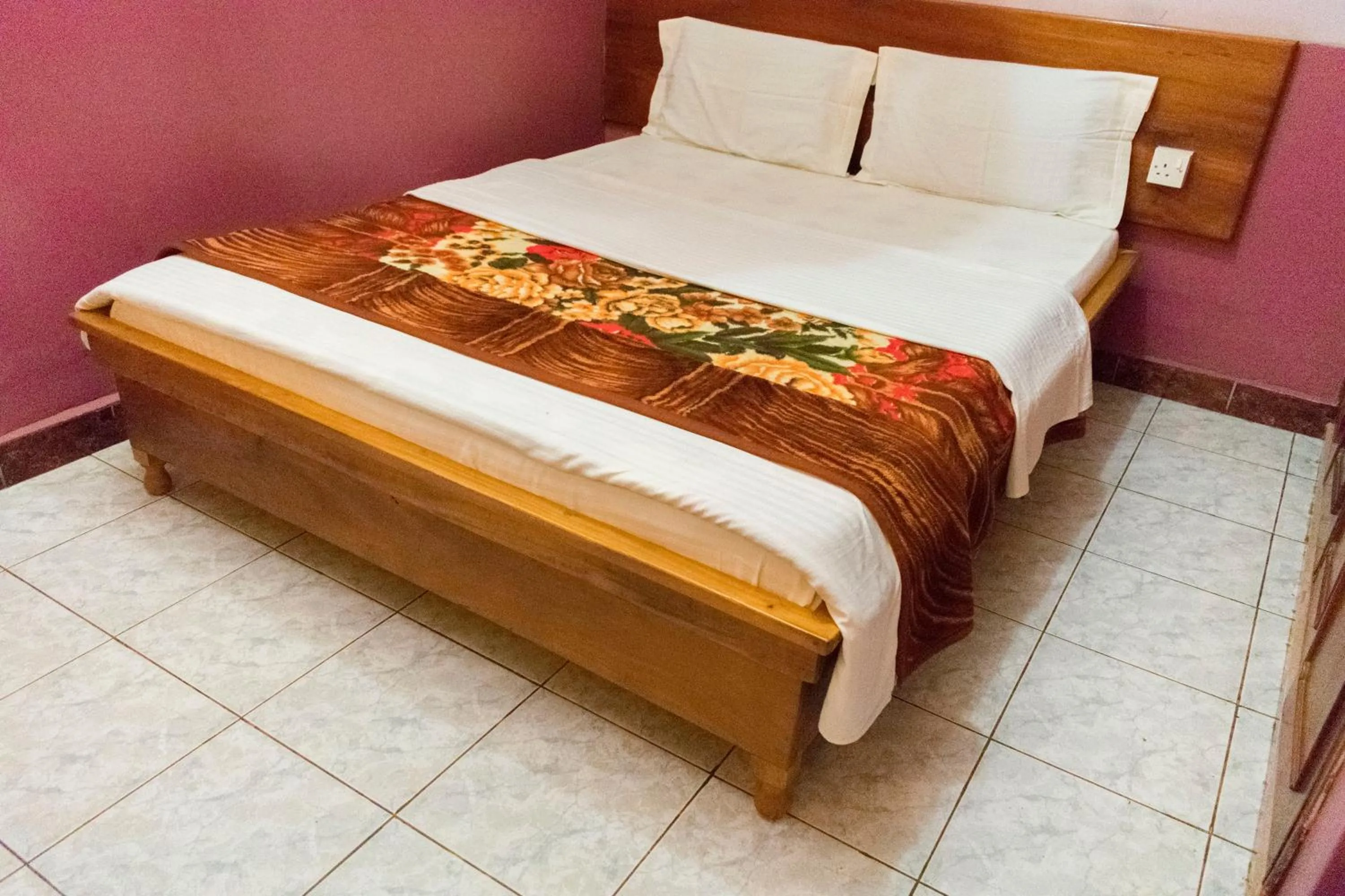 Bed in Starlight Hotel Mbale