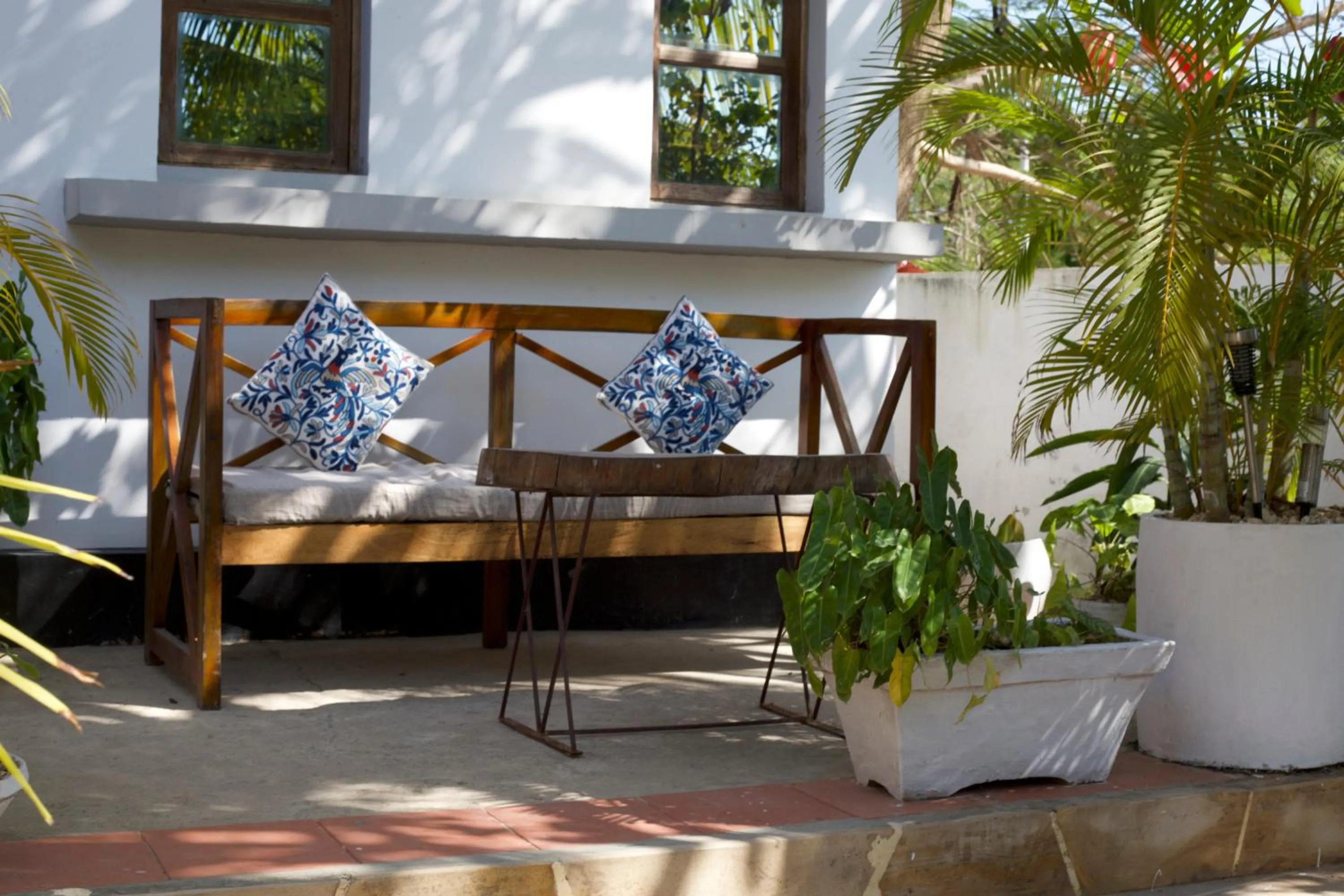 Seating area in Barabara House