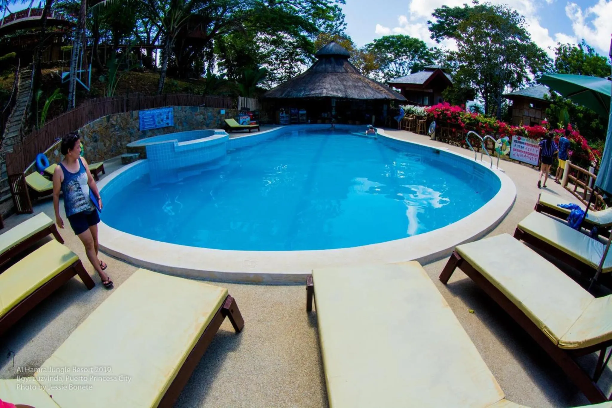 Property building in Al Hamra Jungle Resort