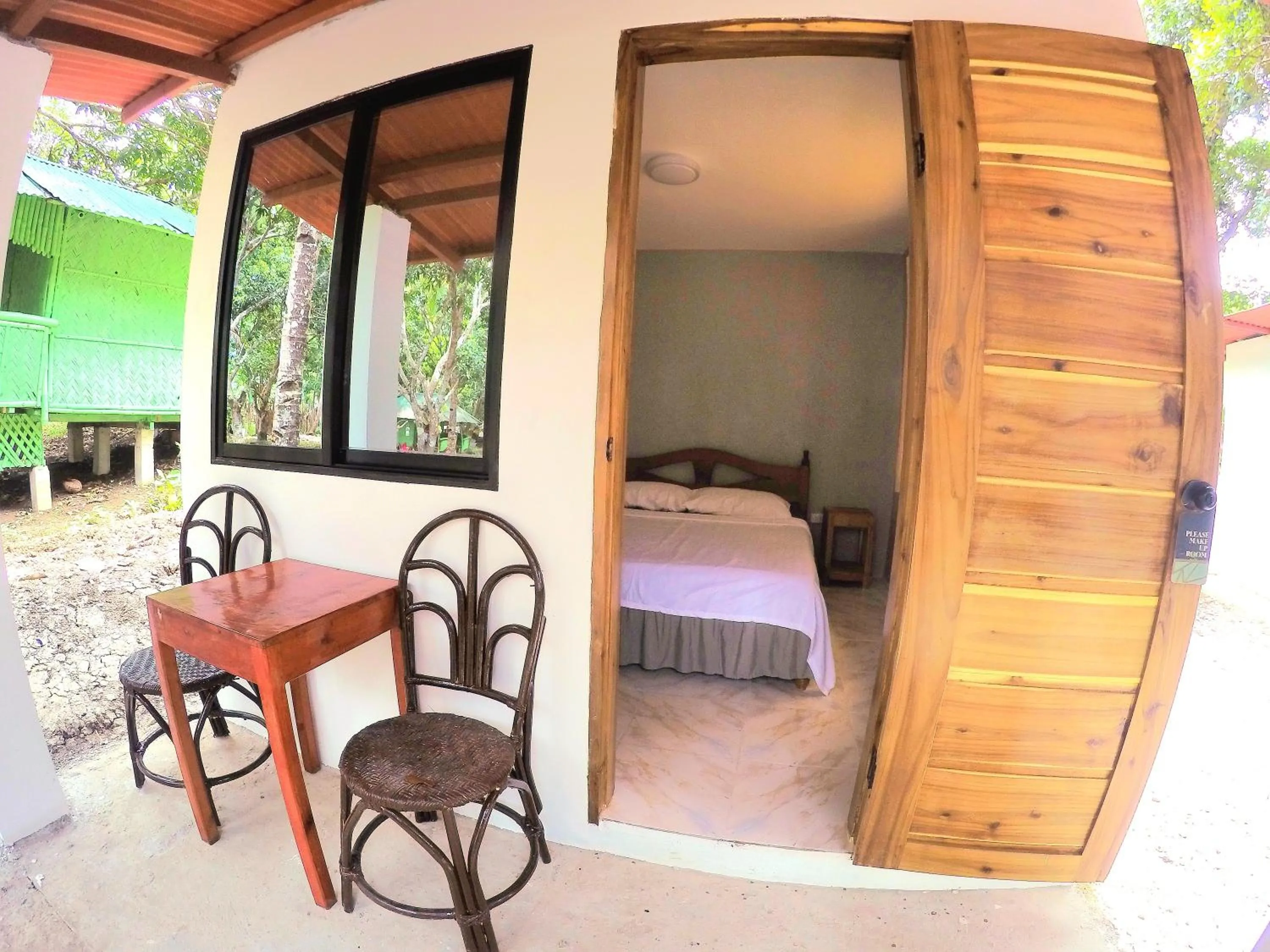 Bed in Al Hamra Jungle Resort