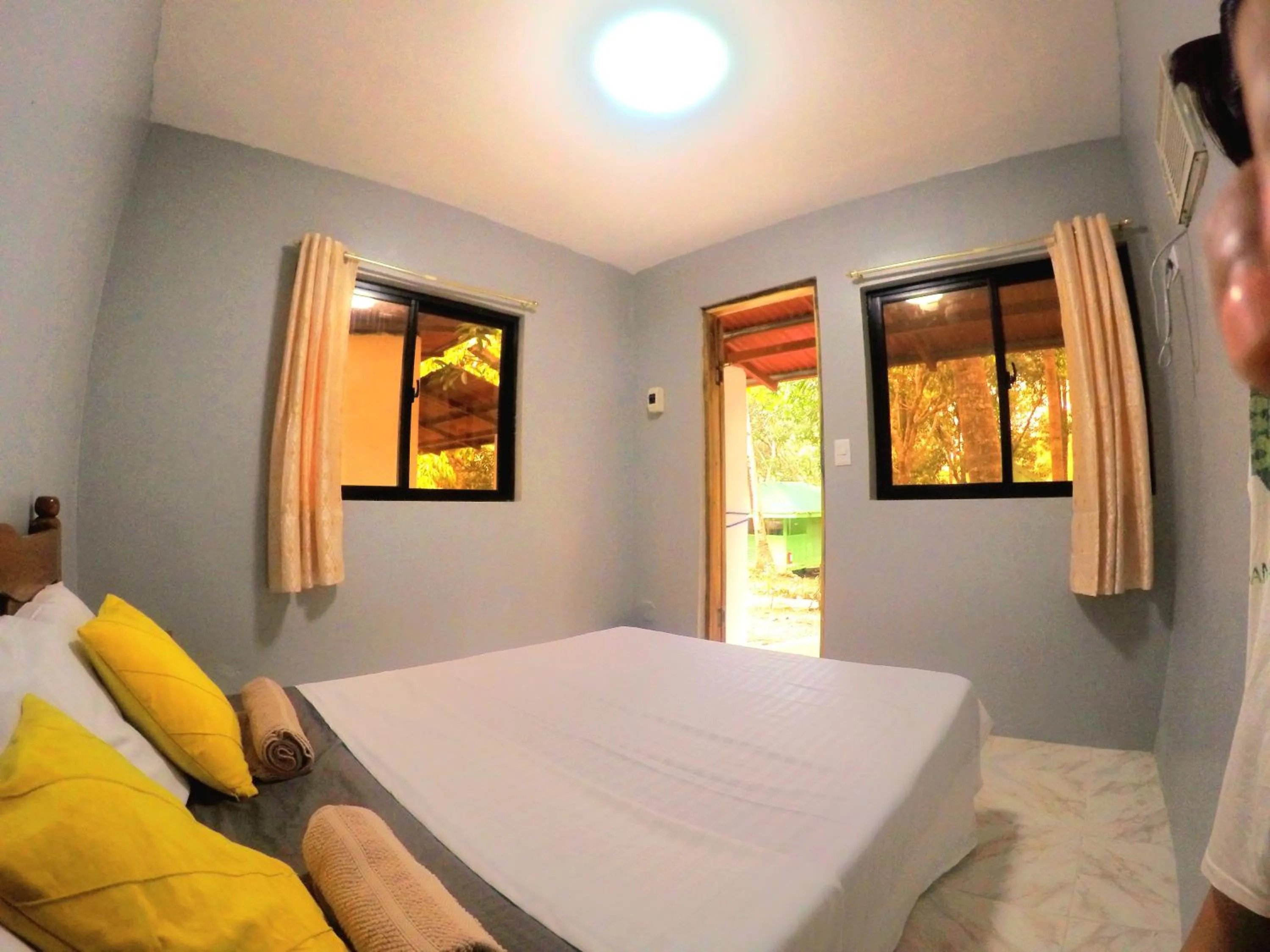 Bed in Al Hamra Jungle Resort