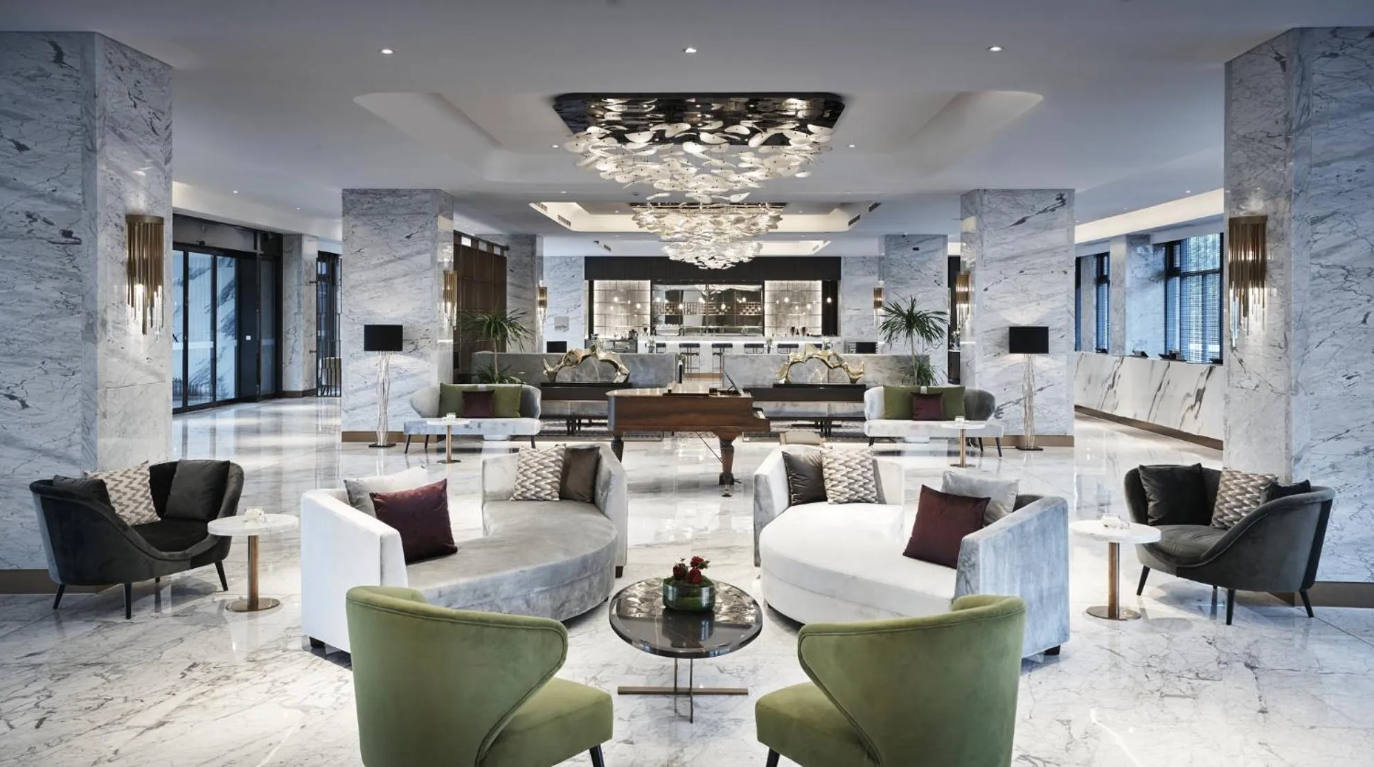 Lobby or reception in The Senz Hotel & SPA