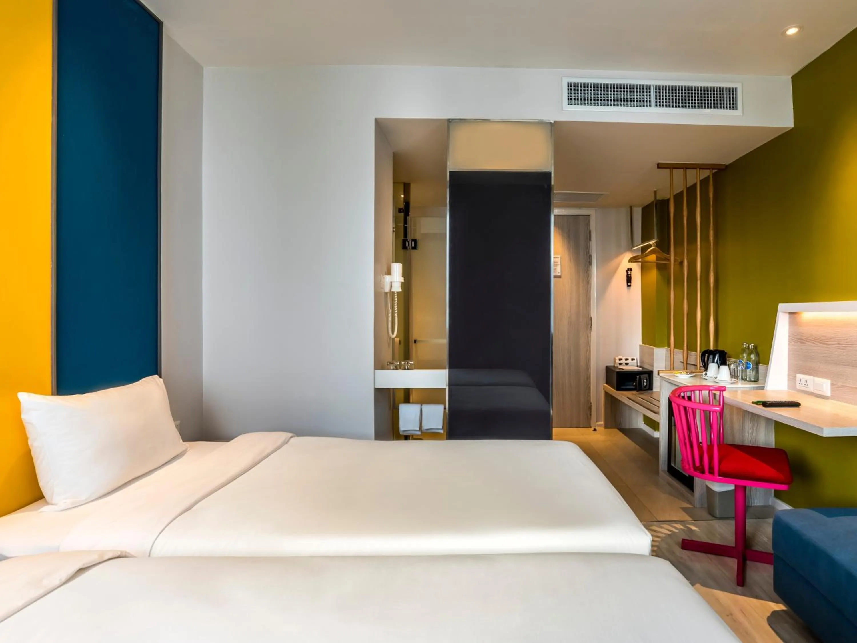 Bed in Ibis Styles Phuket City